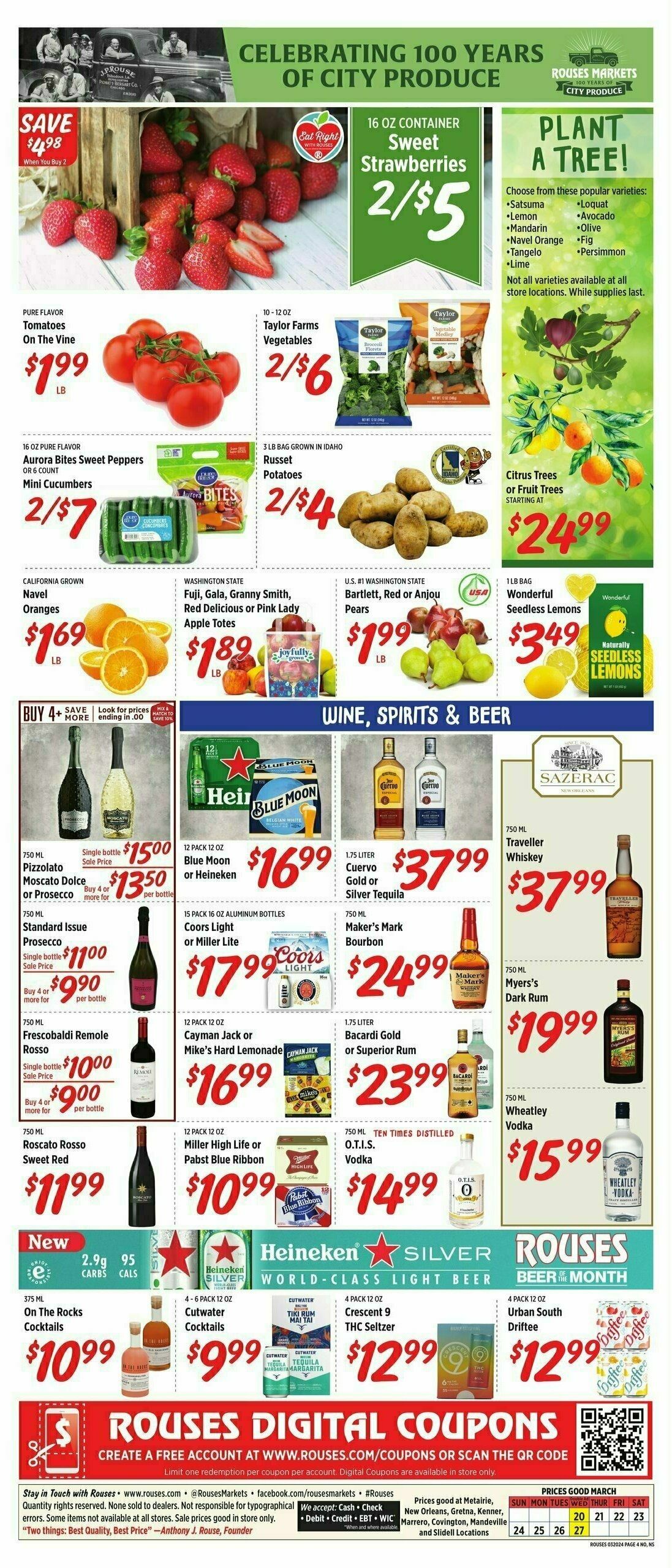 Rouses Markets Weekly Ad from March 20