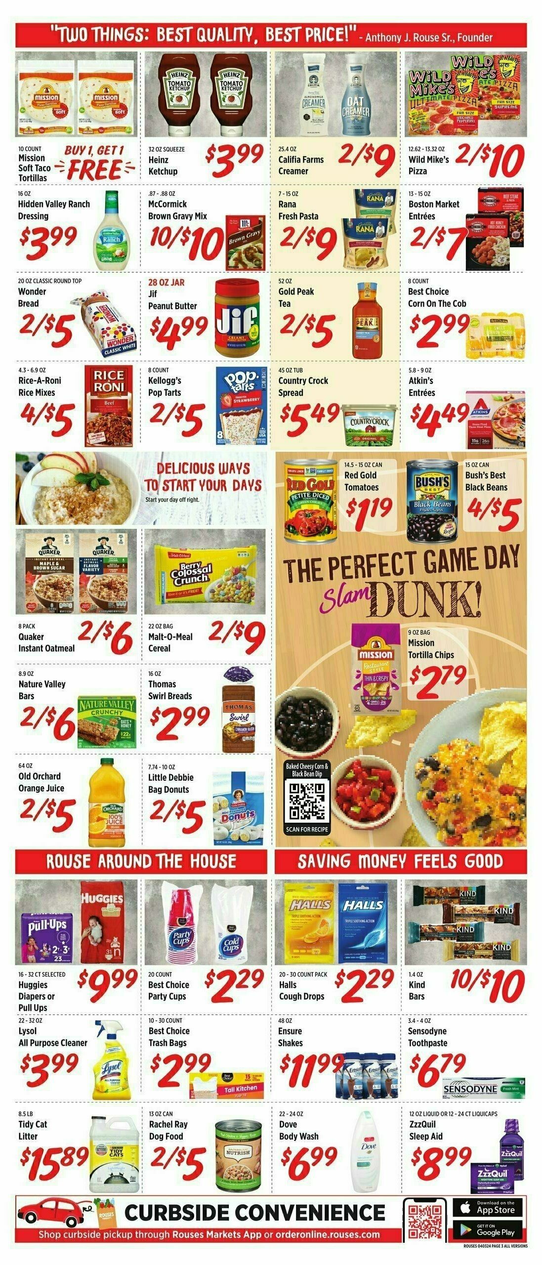 Rouses Markets Weekly Ad from April 3