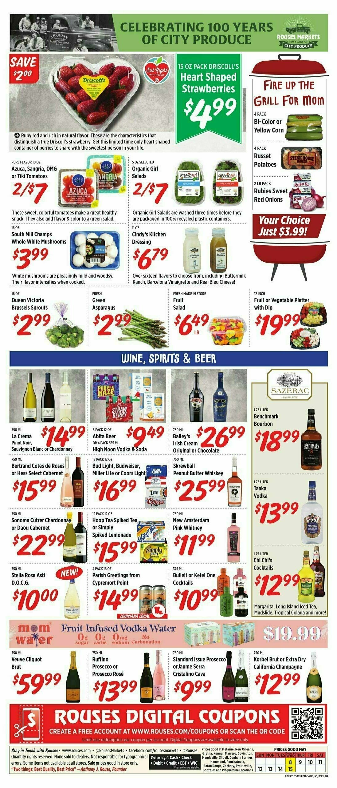 Rouses Markets Weekly Ad from May 8