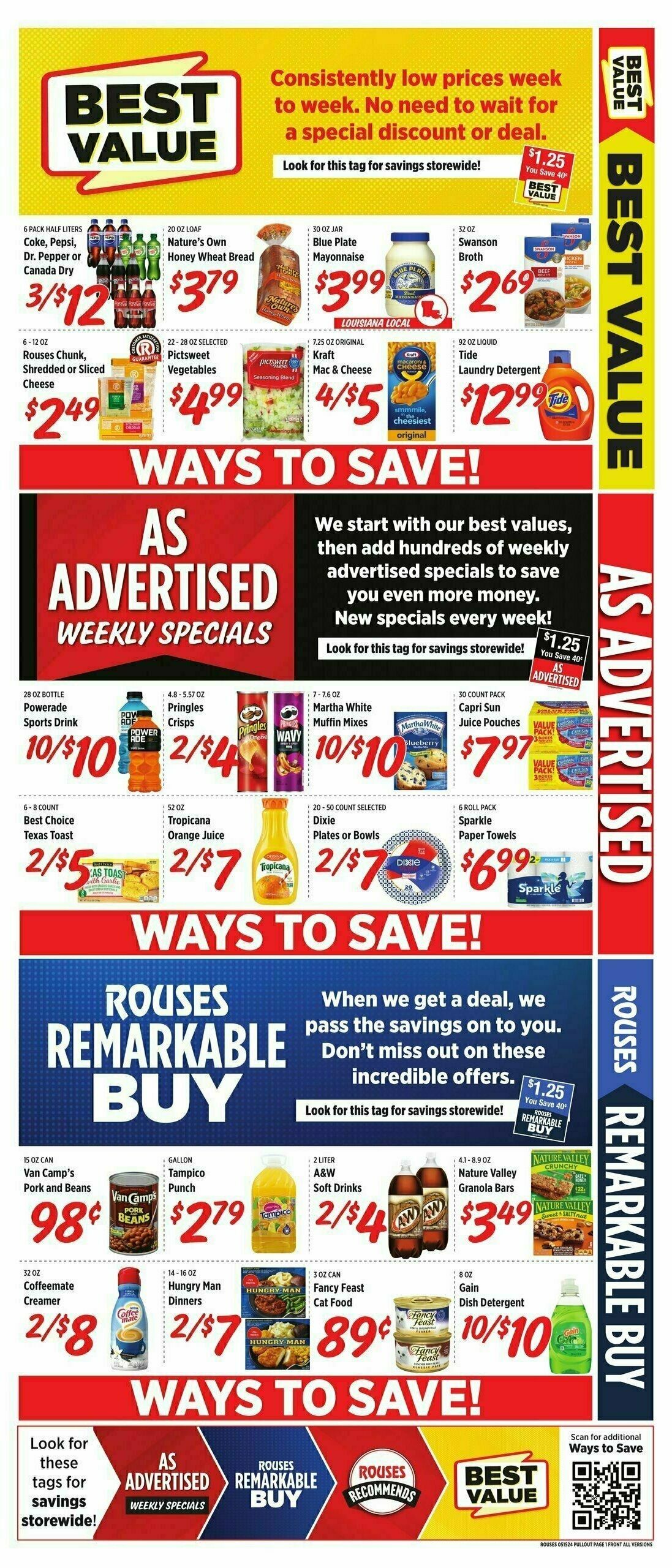 Rouses Markets Weekly Ad from May 15