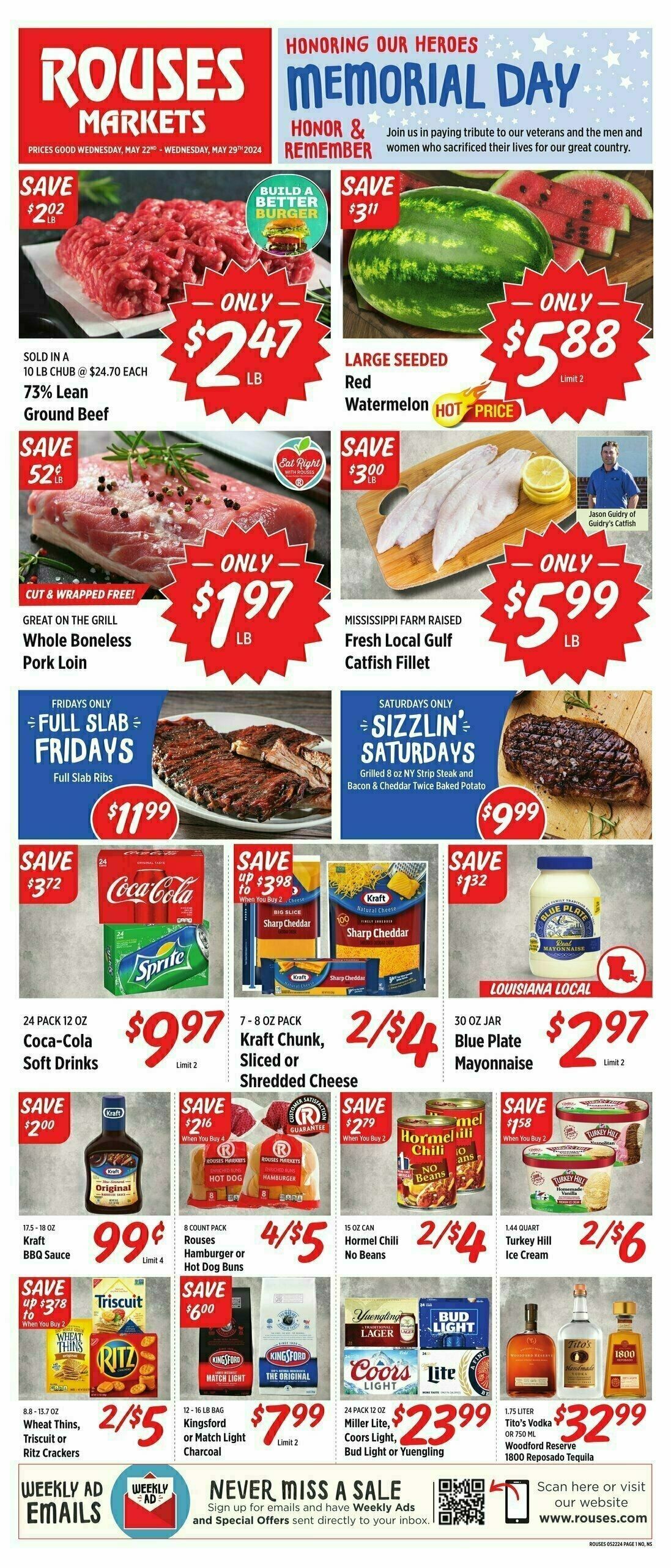 Rouses Markets Weekly Ad from May 22