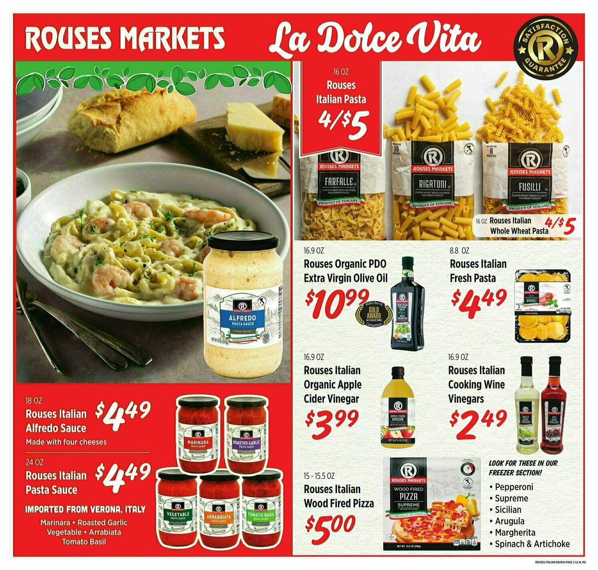 Rouses Markets Italian Summer Weekly Ad from June 5