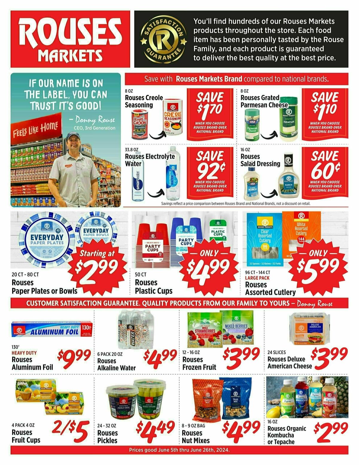 Rouses Markets Rouses Brand Weekly Ad from June 5