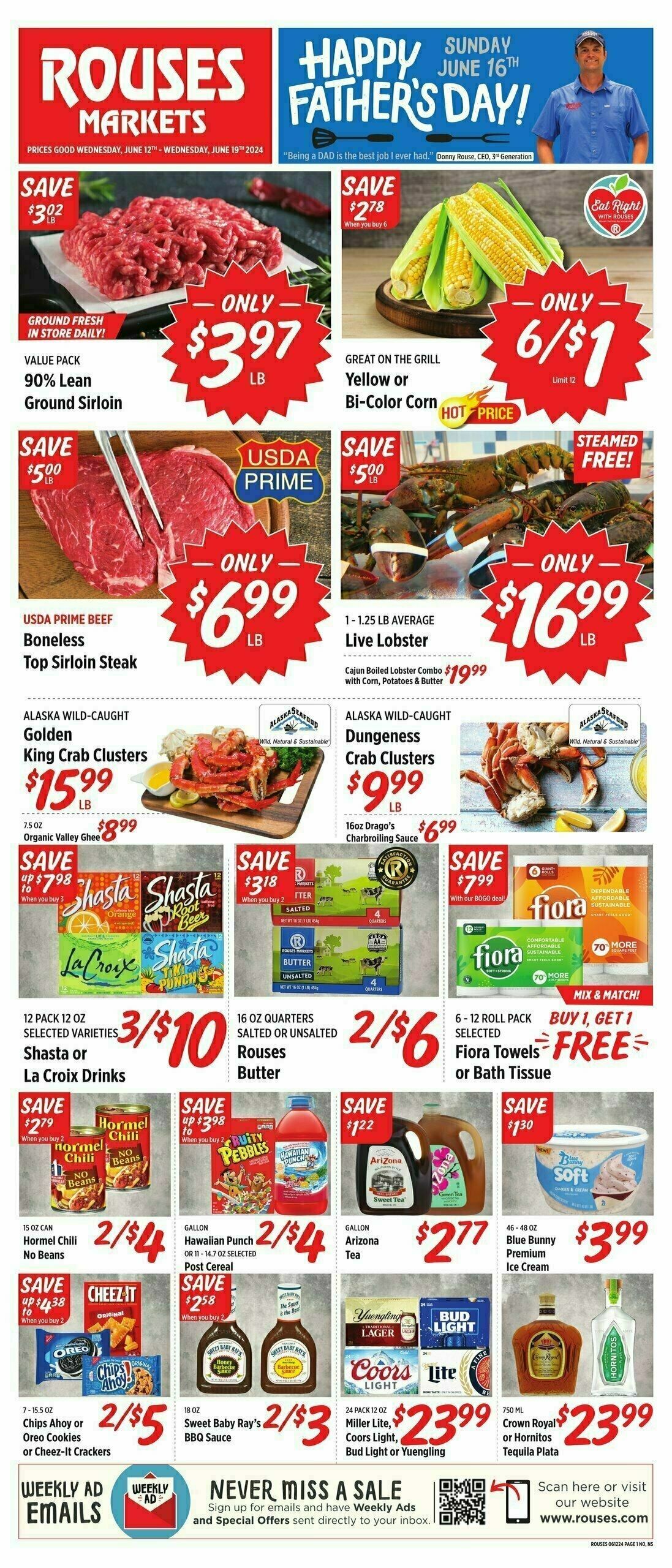 Rouses Markets Weekly Ad from June 12