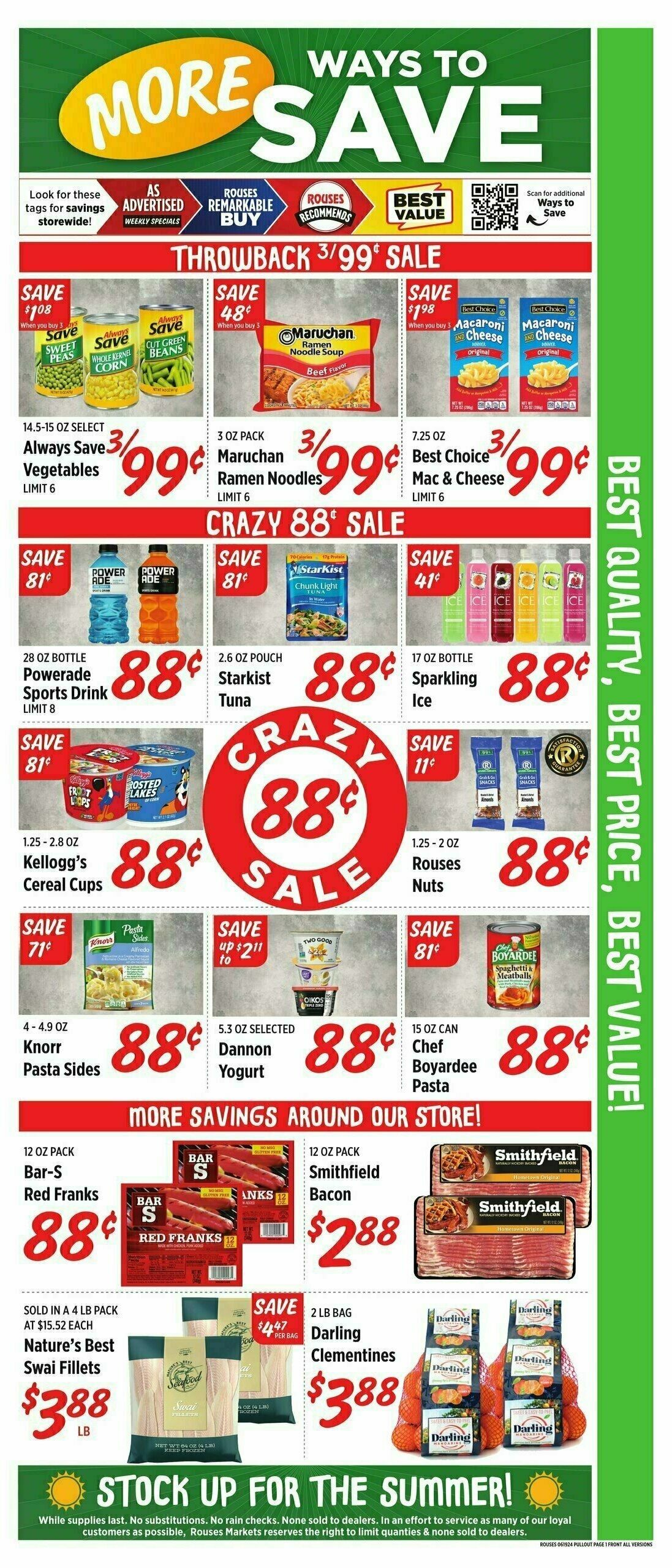 Rouses Markets Weekly Ad from June 19