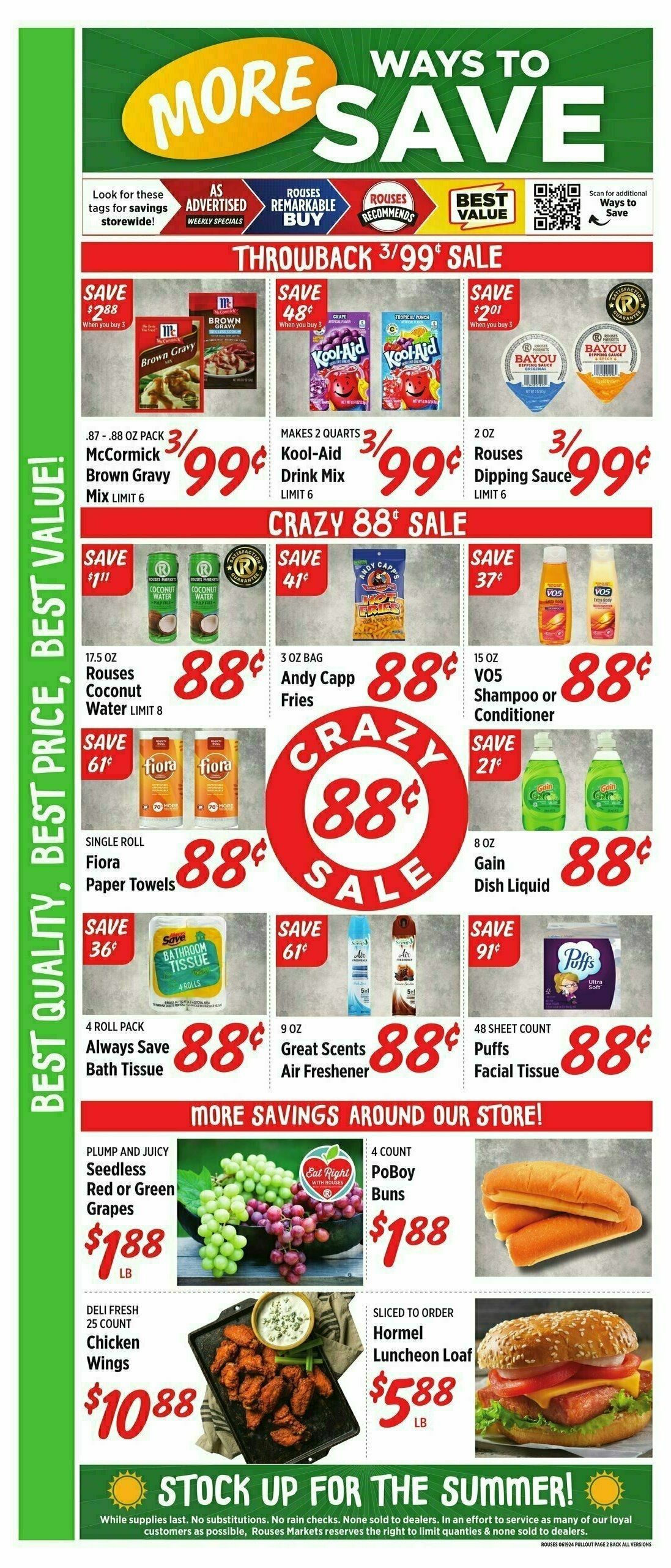 Rouses Markets Weekly Ad from June 19