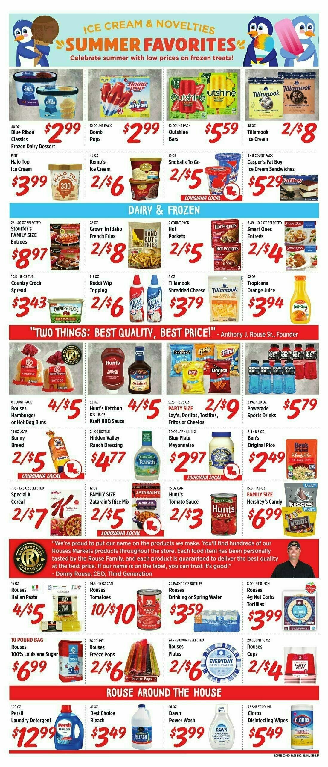 Rouses Markets Weekly Ad from July 3