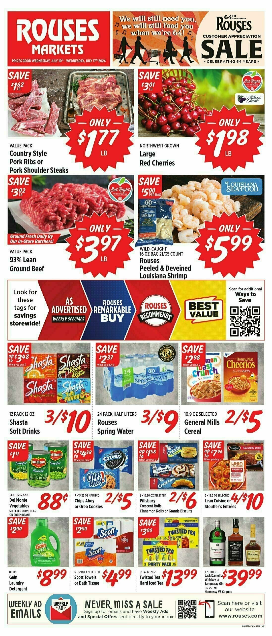 Rouses Markets Weekly Ad from July 10