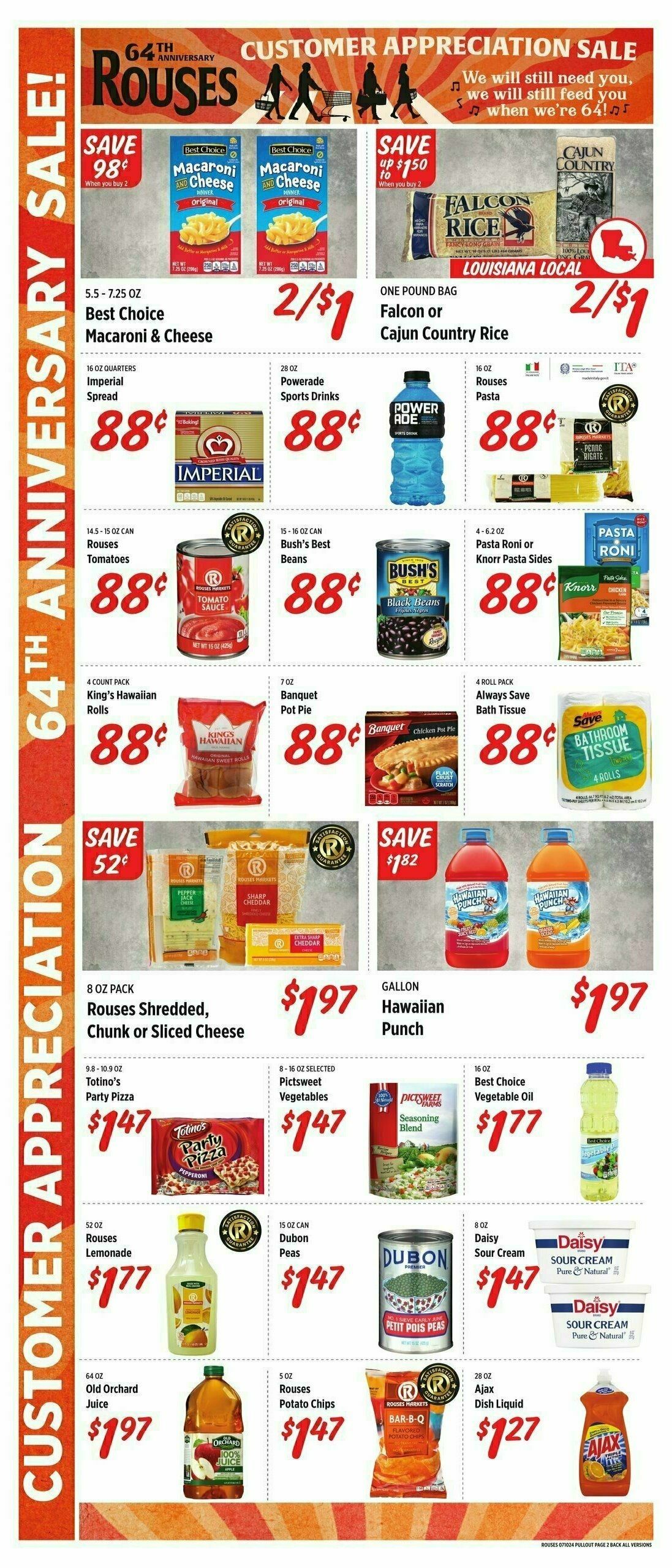 Rouses Markets Weekly Ad from July 10