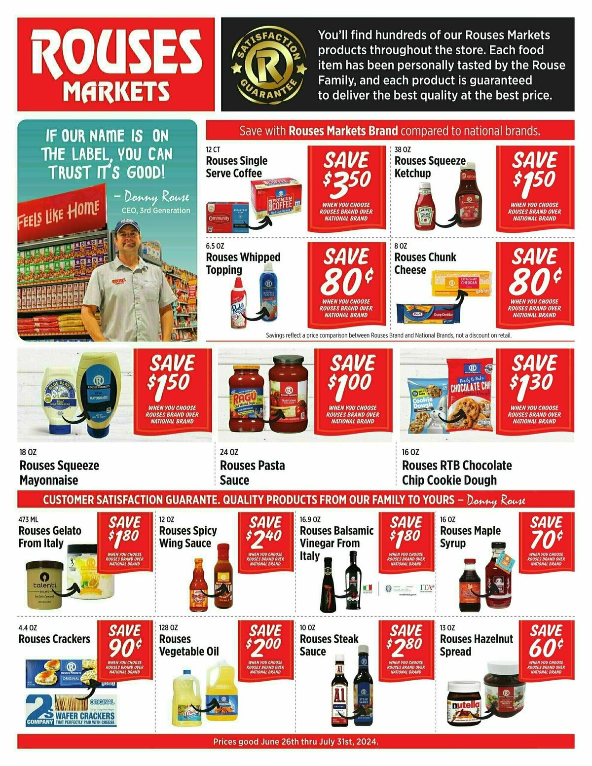 Rouses Markets Rouses Brand Weekly Ad from June 26