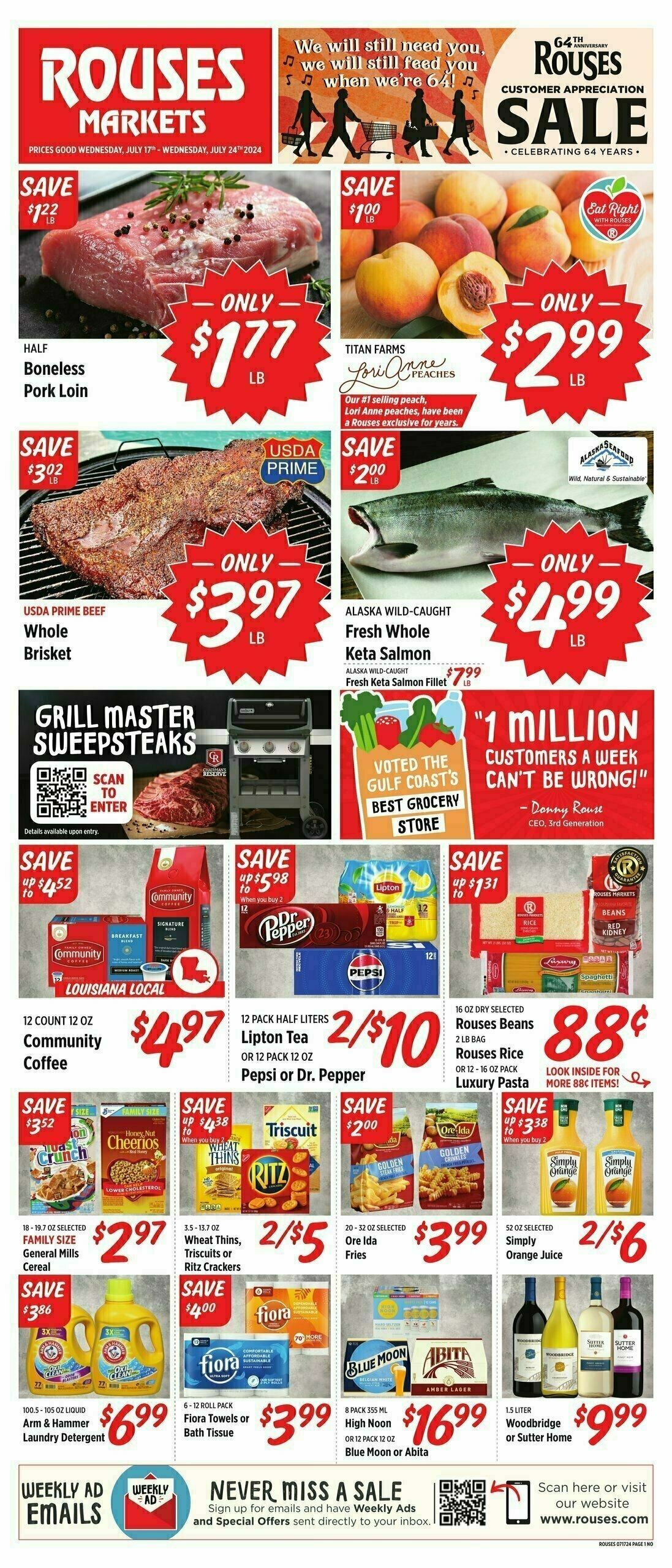 Rouses Markets Weekly Ad from July 17