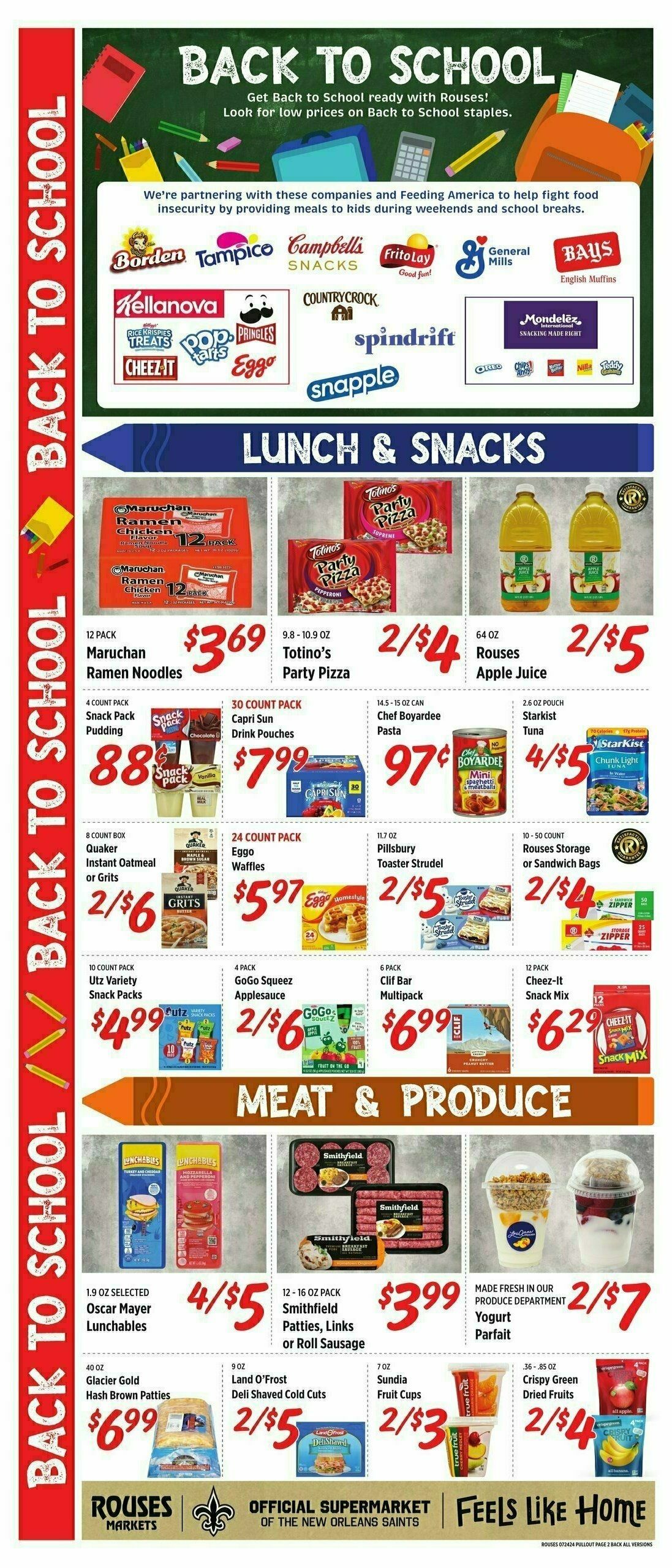 Rouses Markets Weekly Ad from July 24