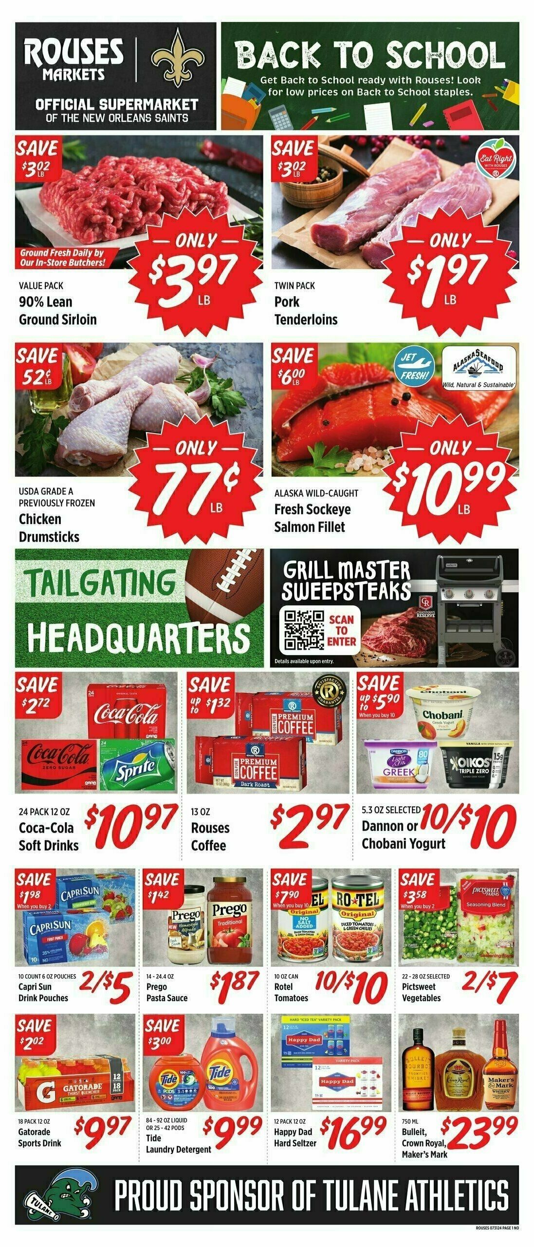 Rouses Markets Weekly Ad from July 31