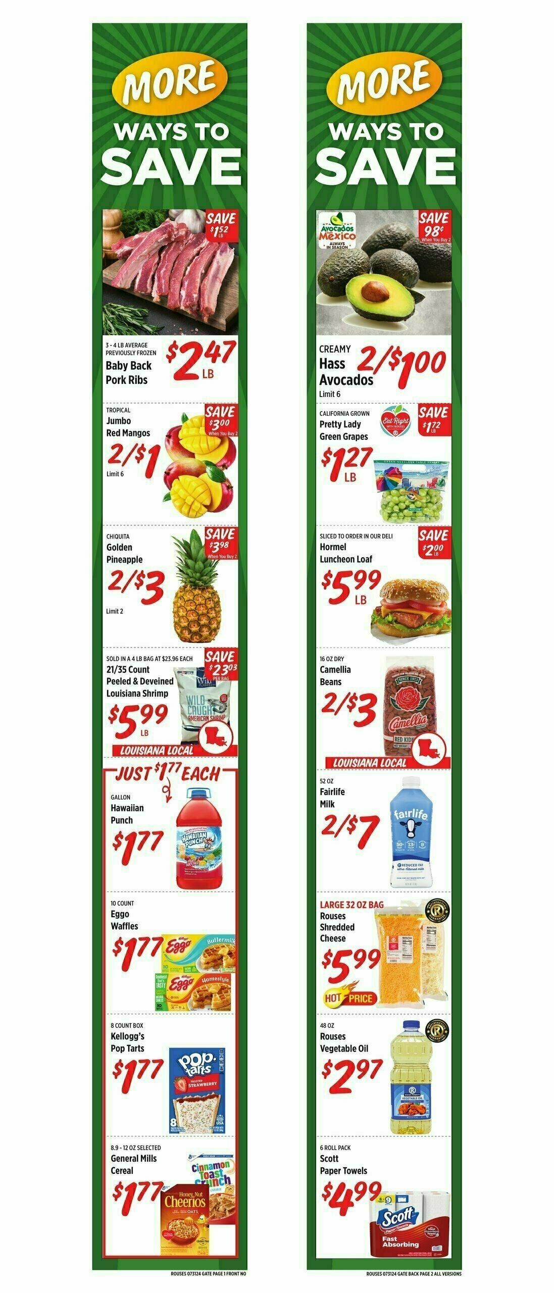 Rouses Markets Weekly Ad from July 31