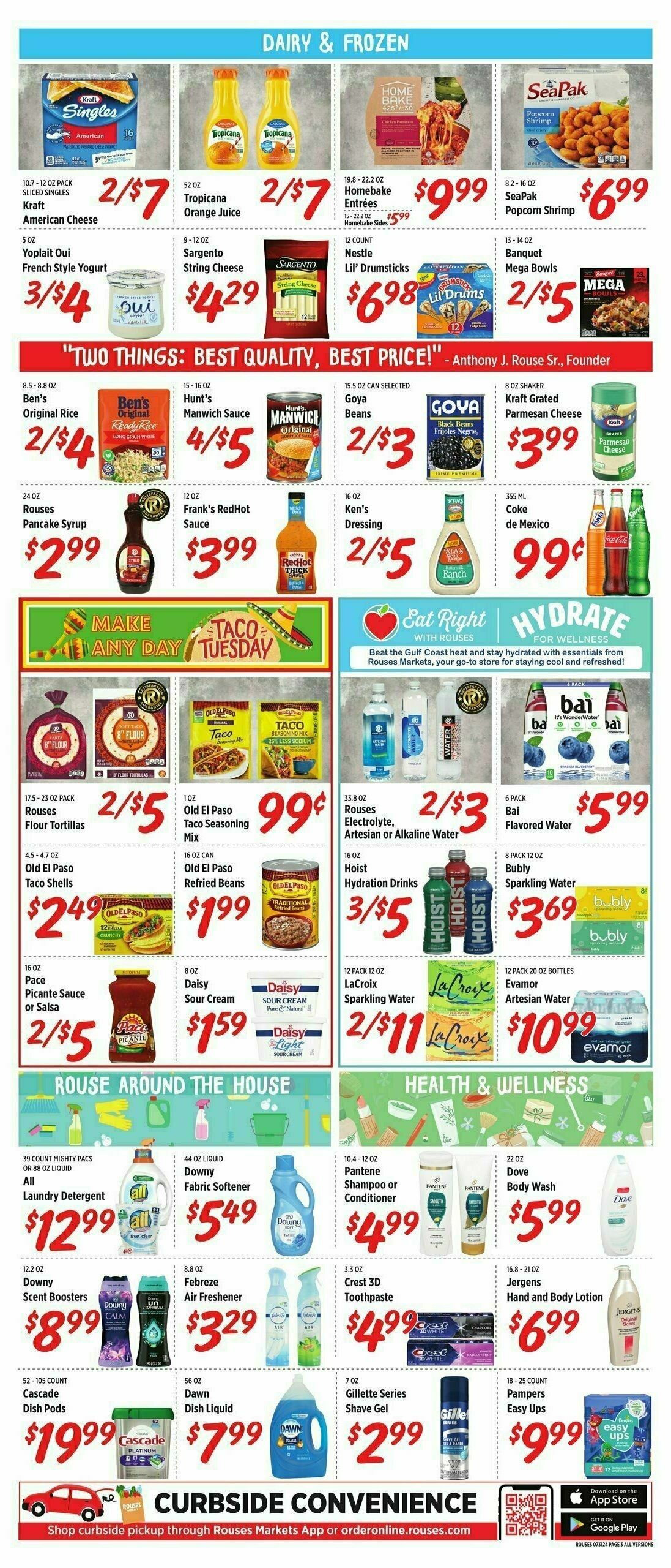 Rouses Markets Weekly Ad from July 31