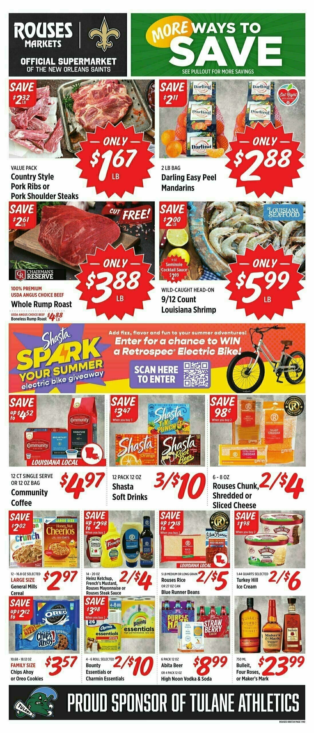 Rouses Markets Weekly Ad from August 7