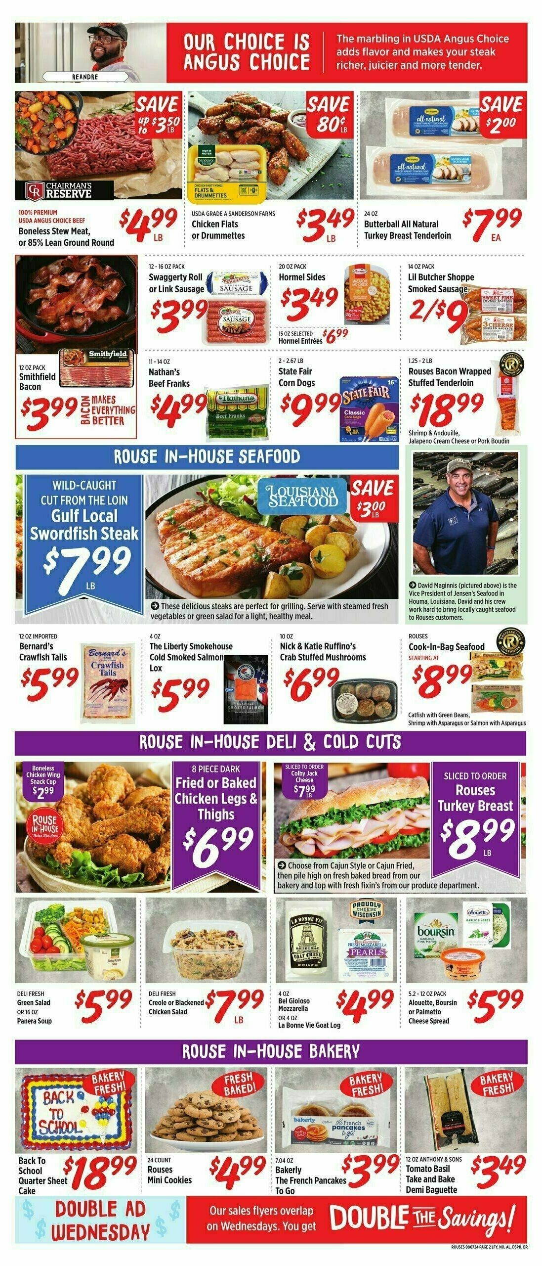 Rouses Markets Weekly Ad from August 7