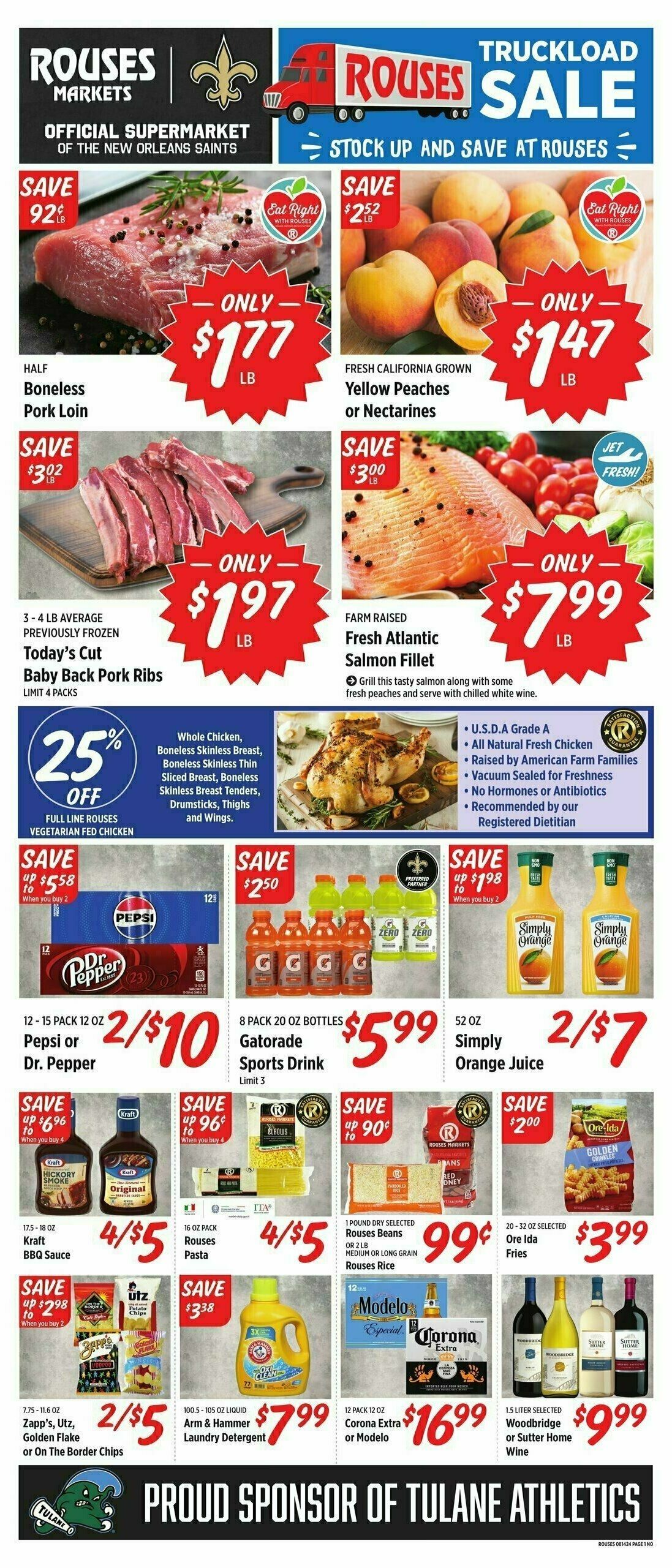 Rouses Markets Weekly Ad from August 14