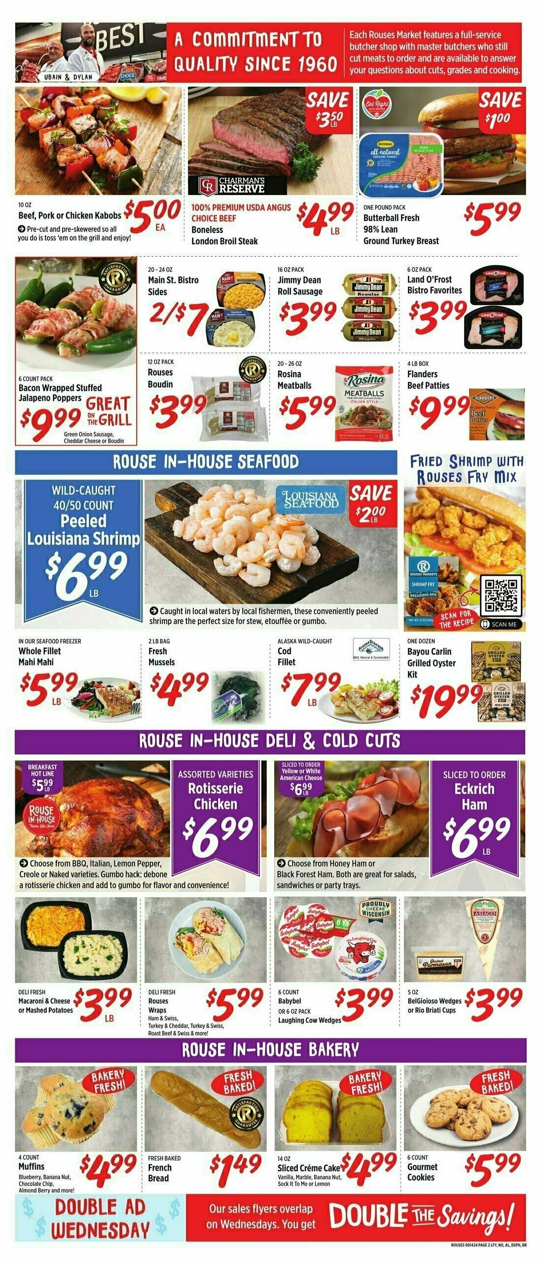 Rouses Markets Weekly Ad from August 14