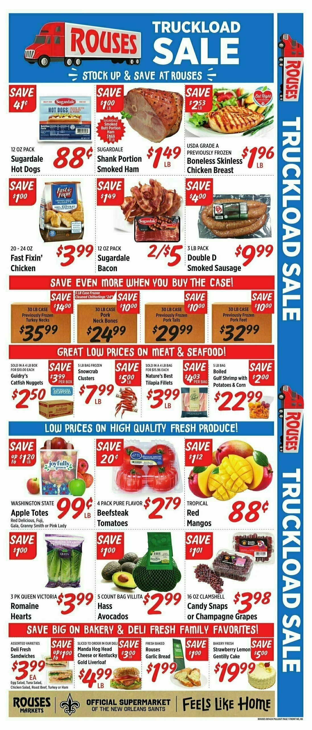 Rouses Markets Weekly Ad from August 14