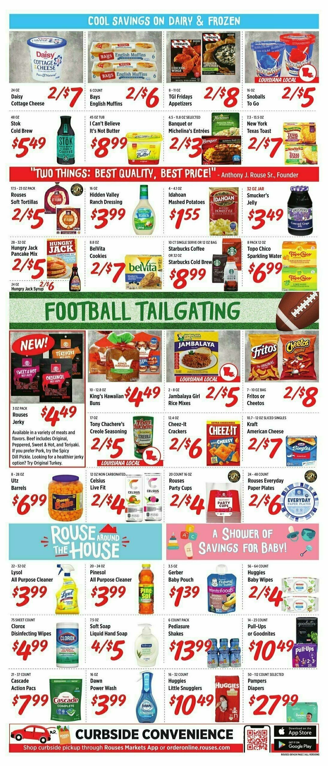 Rouses Markets Weekly Ad from August 14