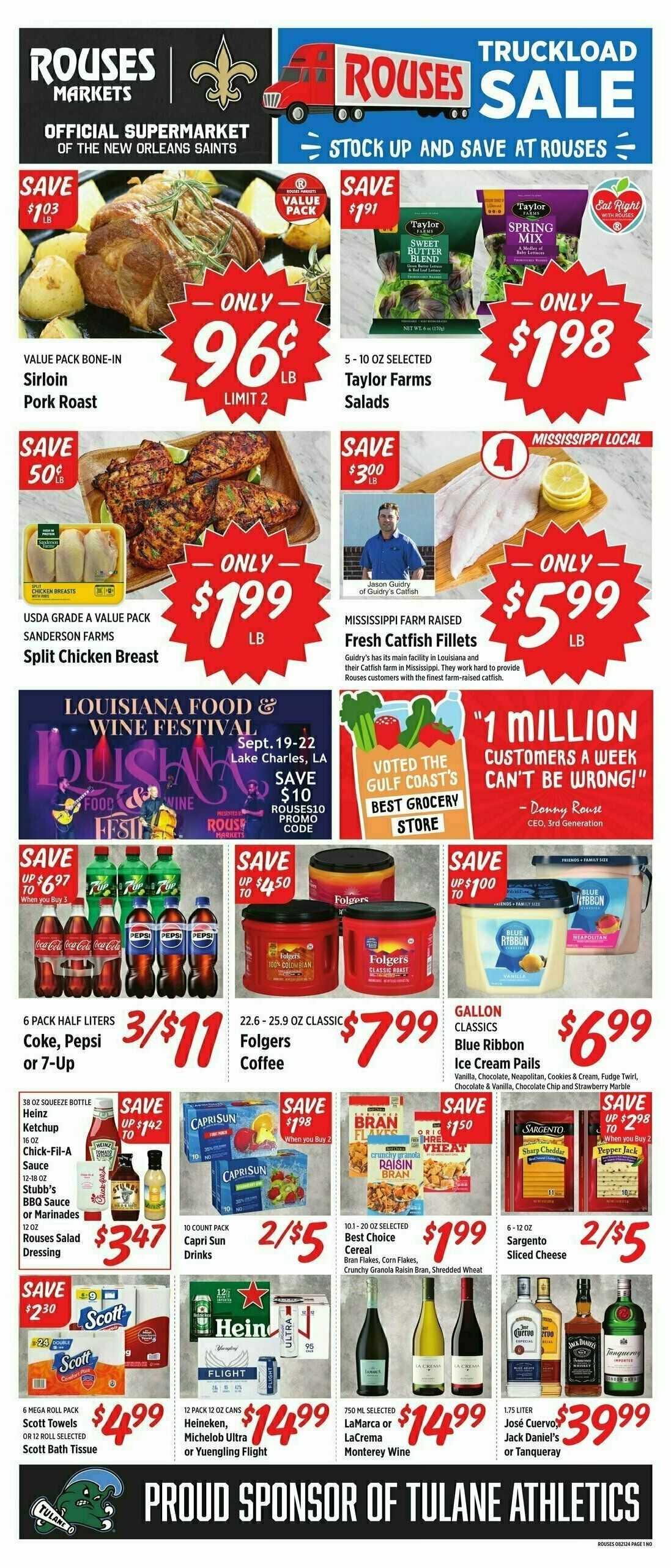 Rouses Markets Weekly Ad from August 21