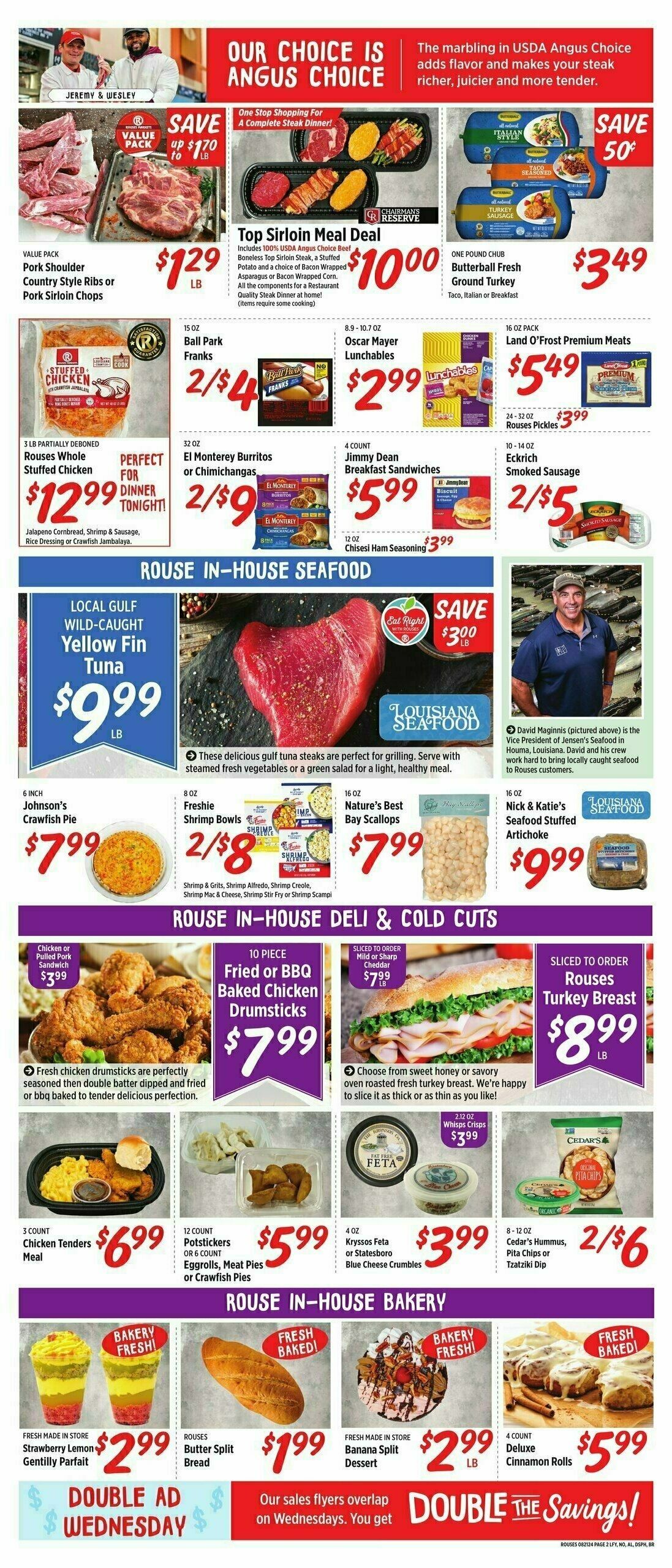 Rouses Markets Weekly Ad from August 21