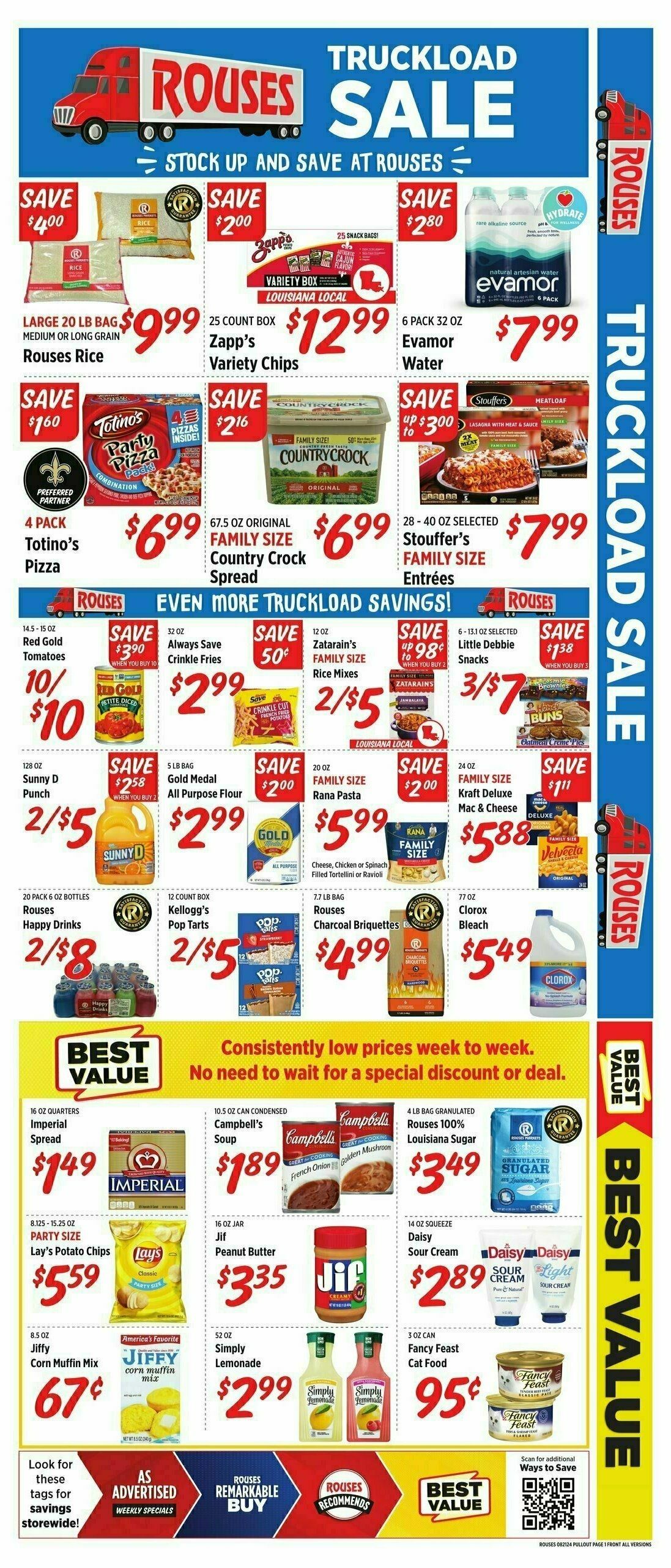 Rouses Markets Weekly Ad from August 21