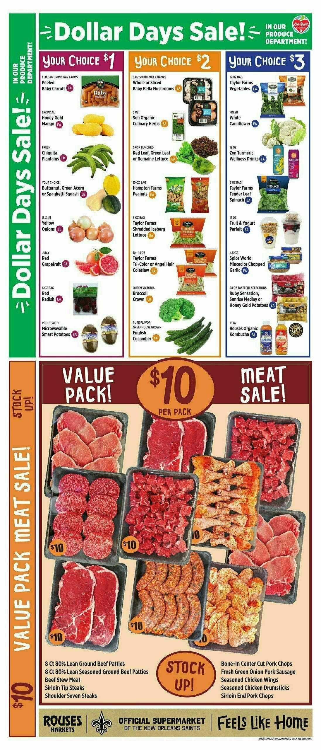 Rouses Markets Weekly Ad from August 21