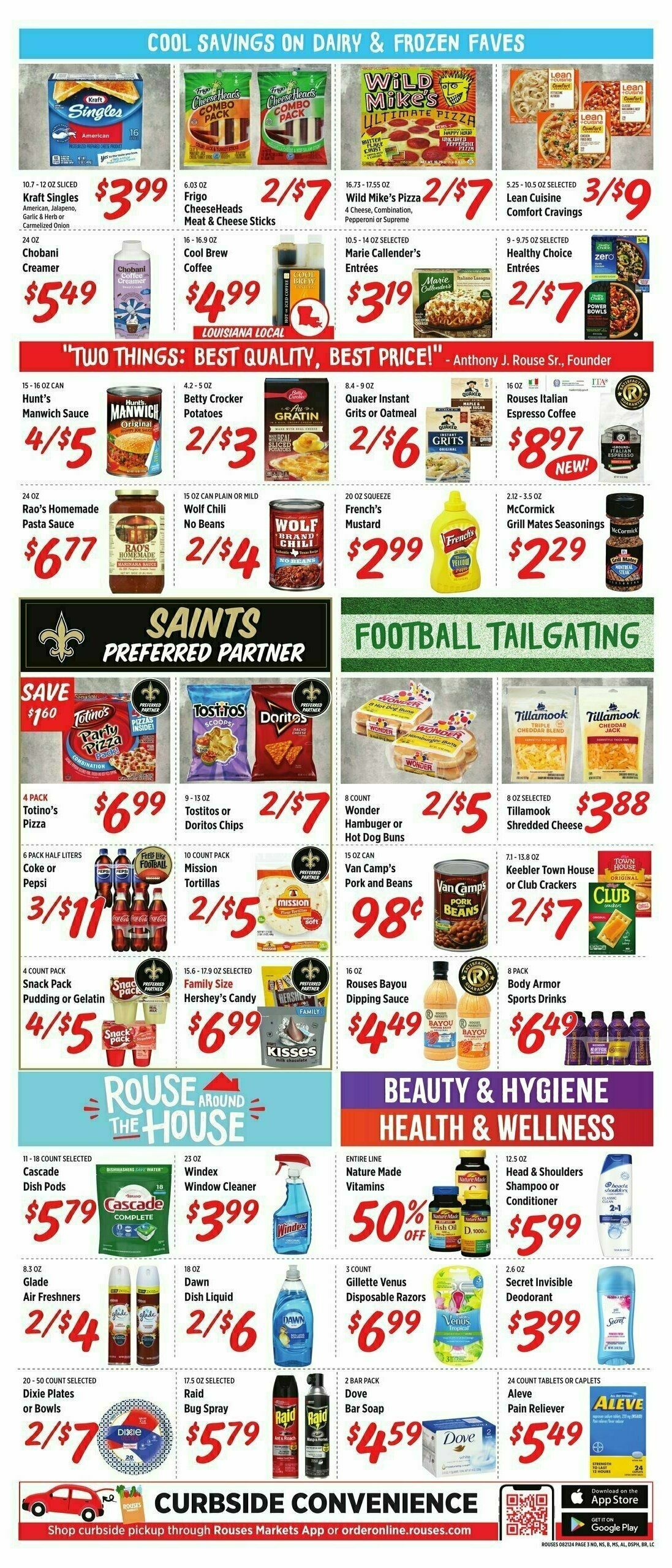 Rouses Markets Weekly Ad from August 21