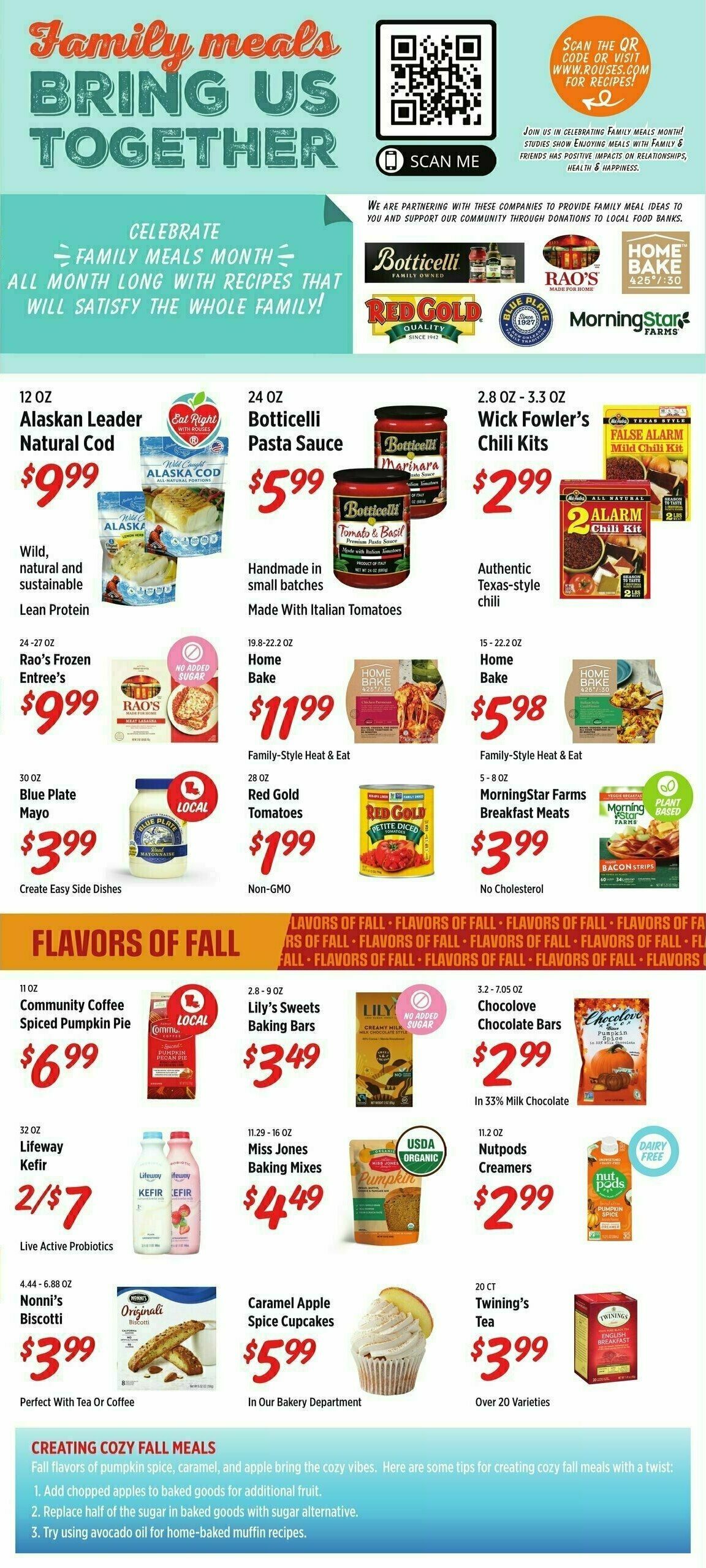 Rouses Markets Specialty Savings Weekly Ad from August 28