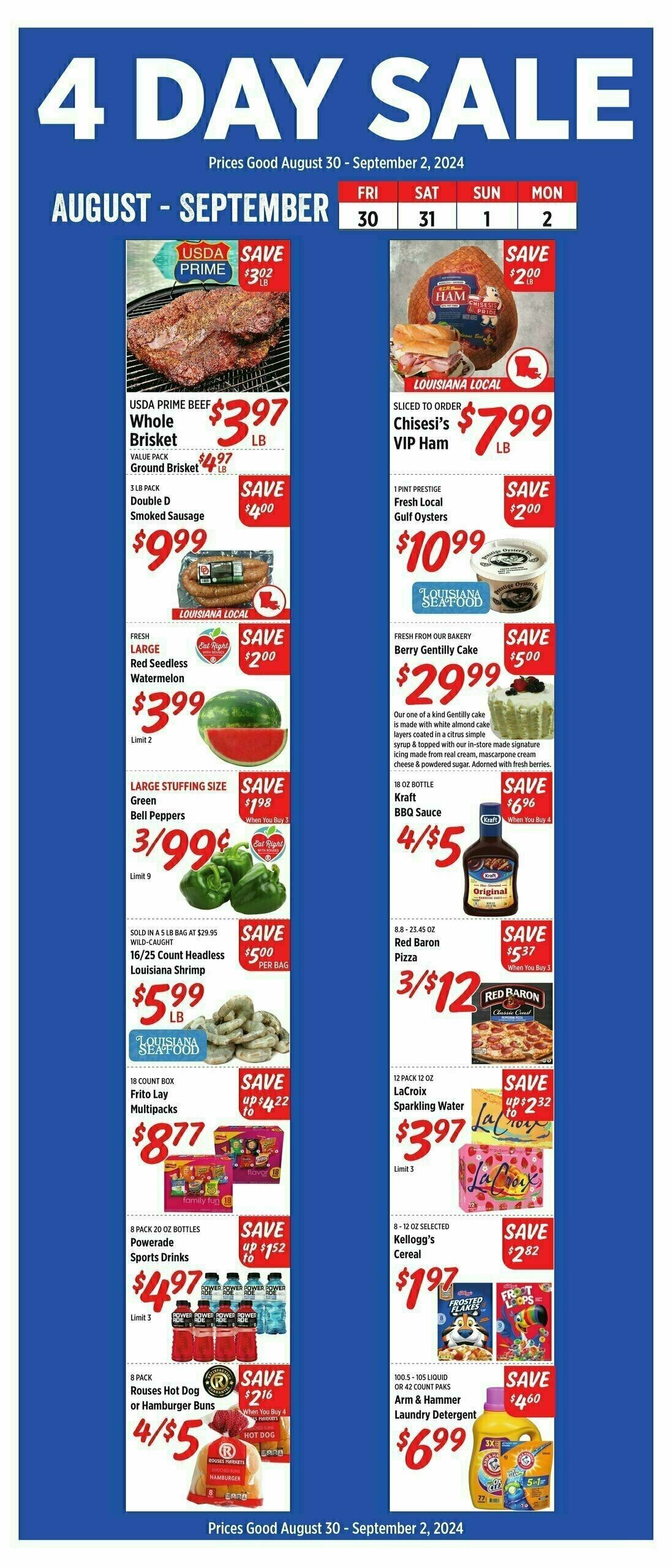 Rouses Markets Weekly Ad from August 28