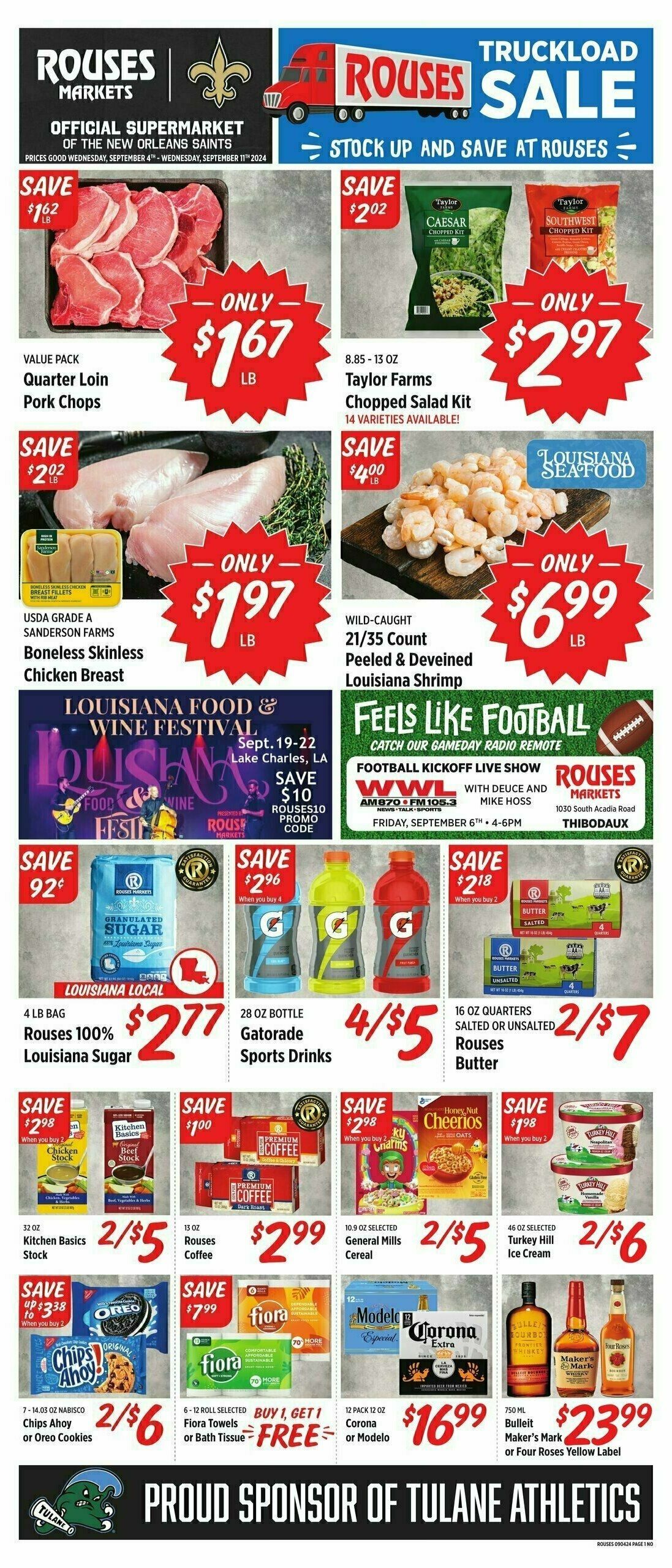 Rouses Markets Weekly Ad from September 4