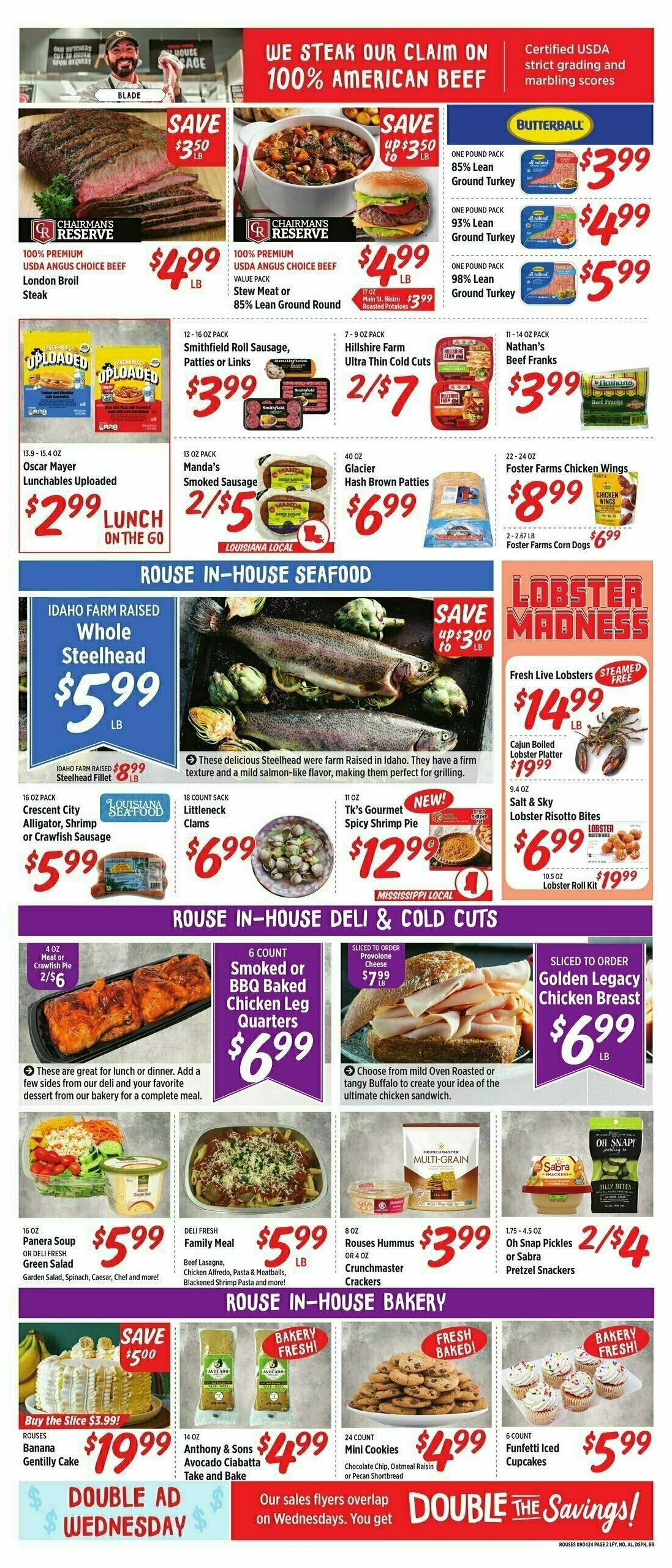 Rouses Markets Weekly Ad from September 4