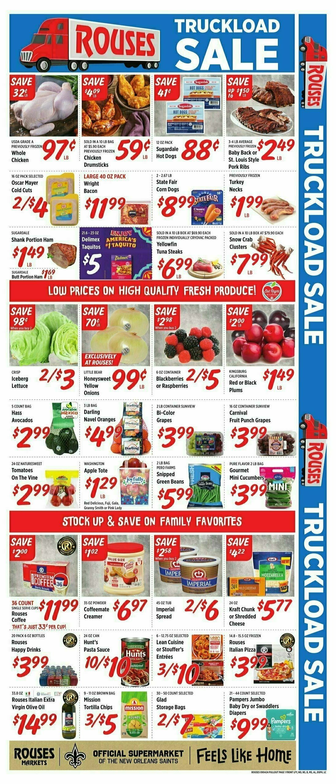 Rouses Markets Weekly Ad from September 4