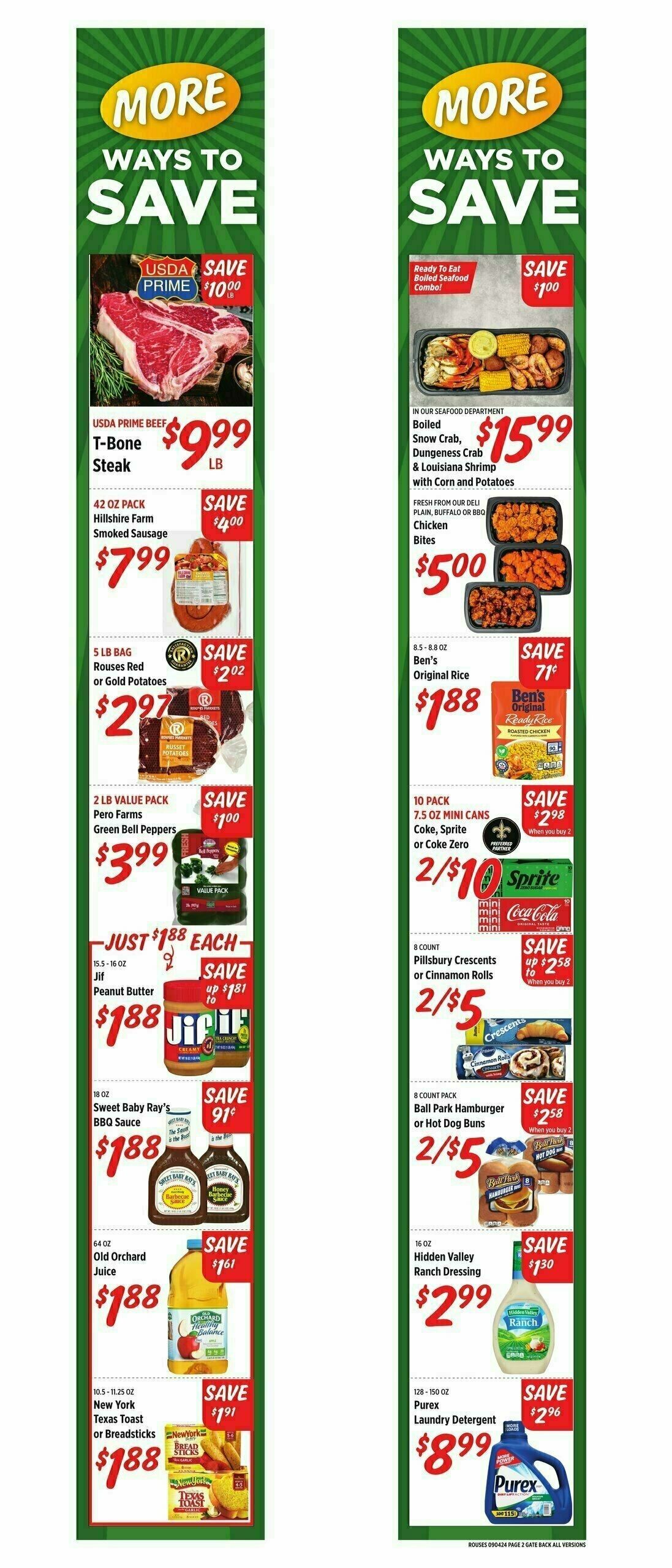 Rouses Markets Weekly Ad from September 4