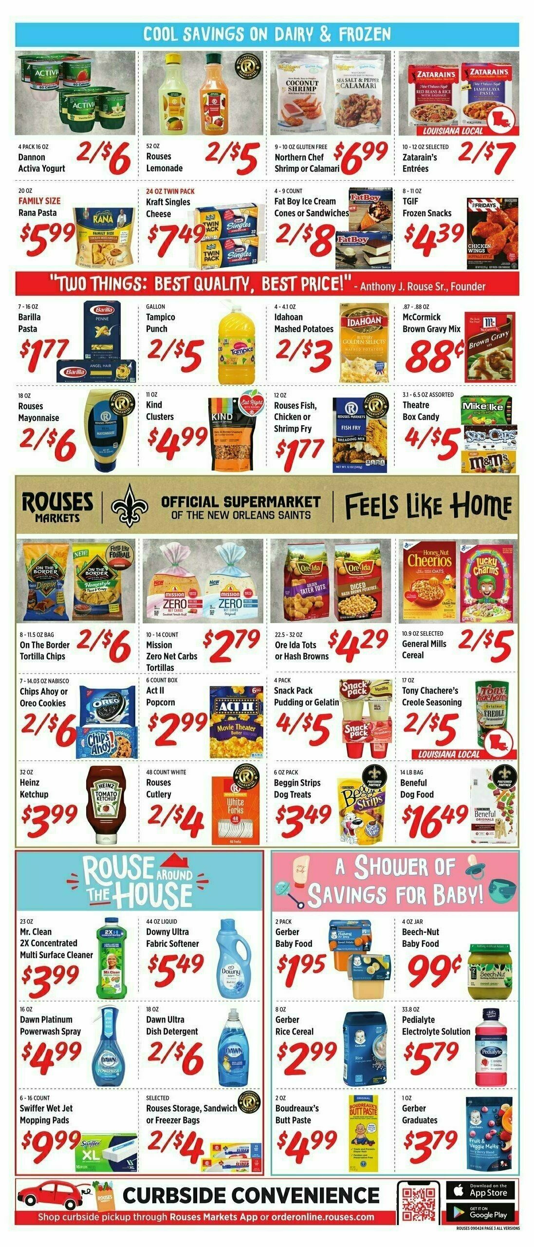 Rouses Markets Weekly Ad from September 4