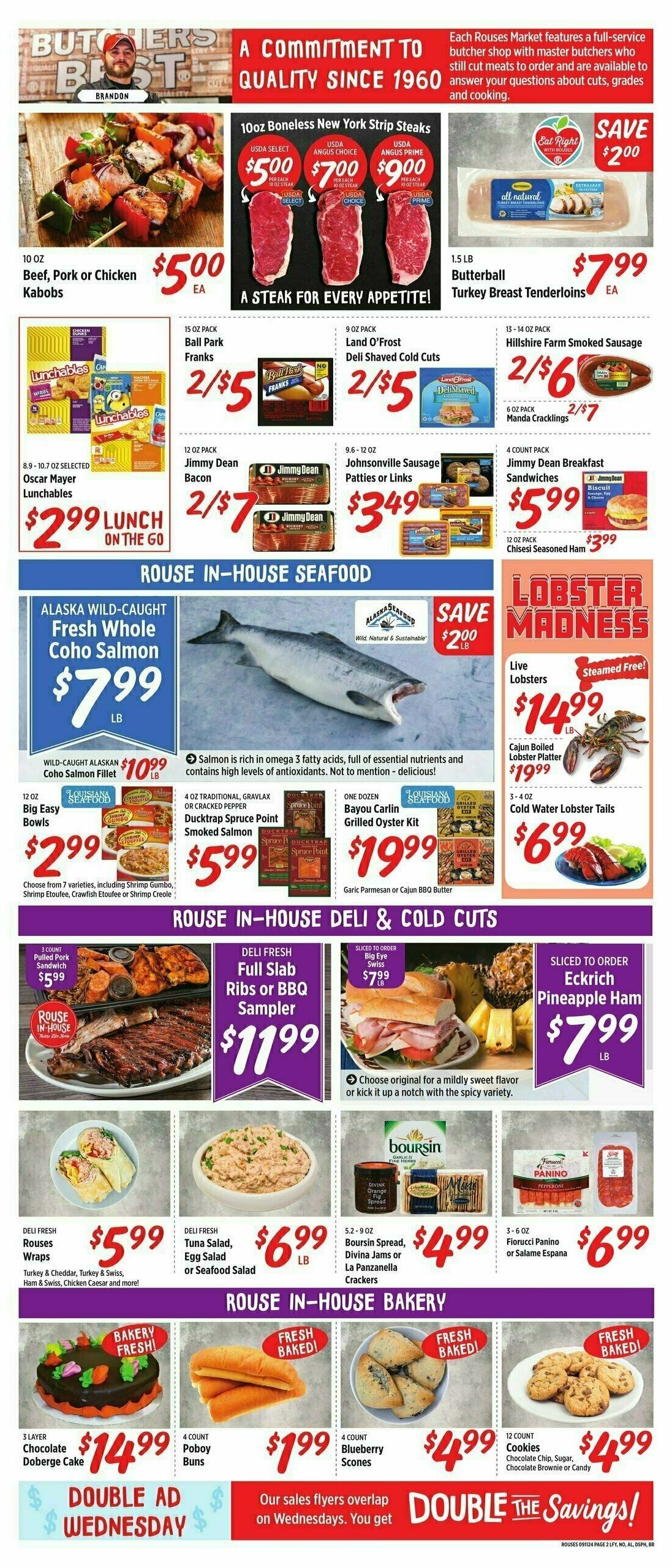 Rouses Markets Weekly Ad from September 11