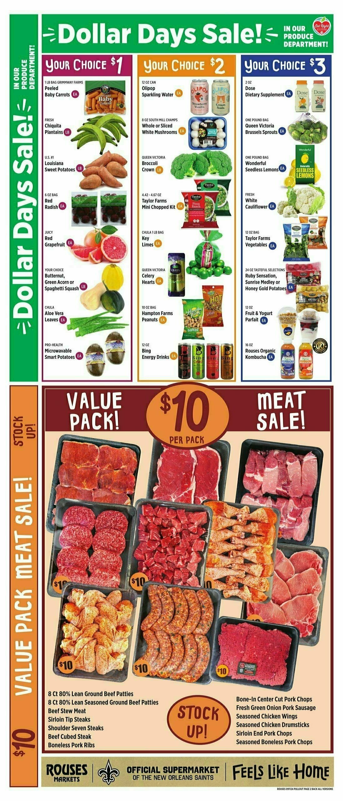 Rouses Markets Weekly Ad from September 11