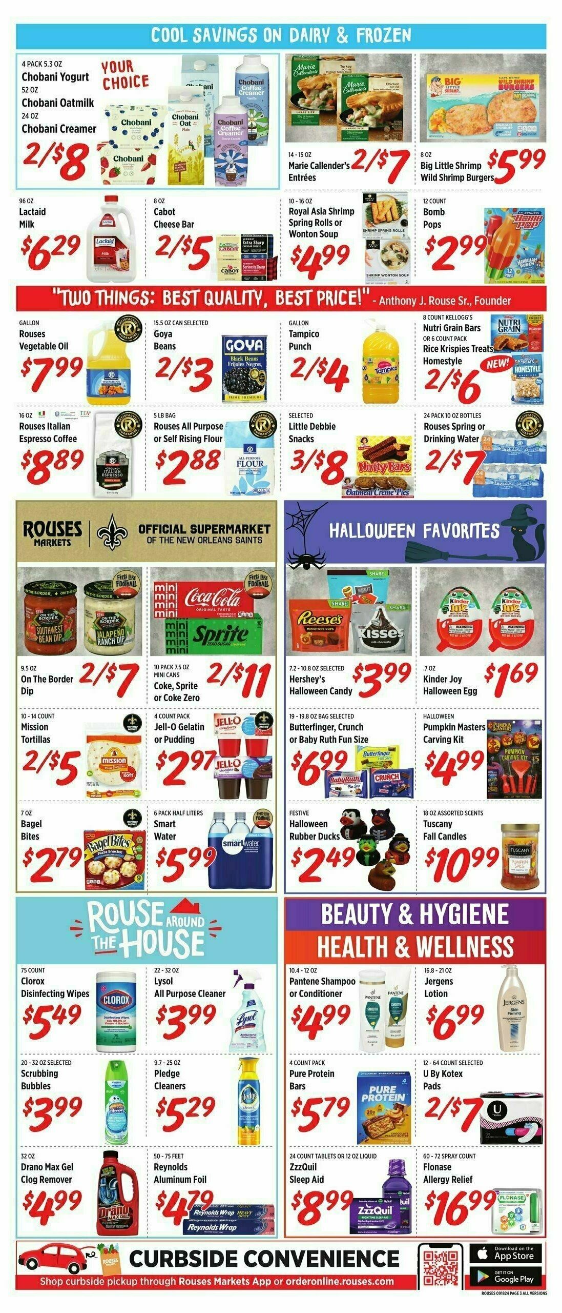 Rouses Markets Weekly Ad from September 18