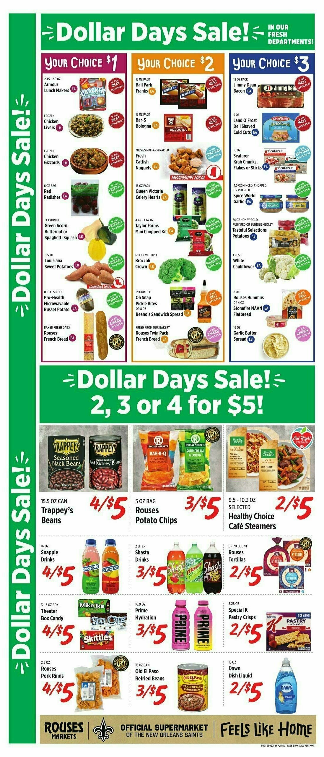 Rouses Markets Weekly Ad from September 25