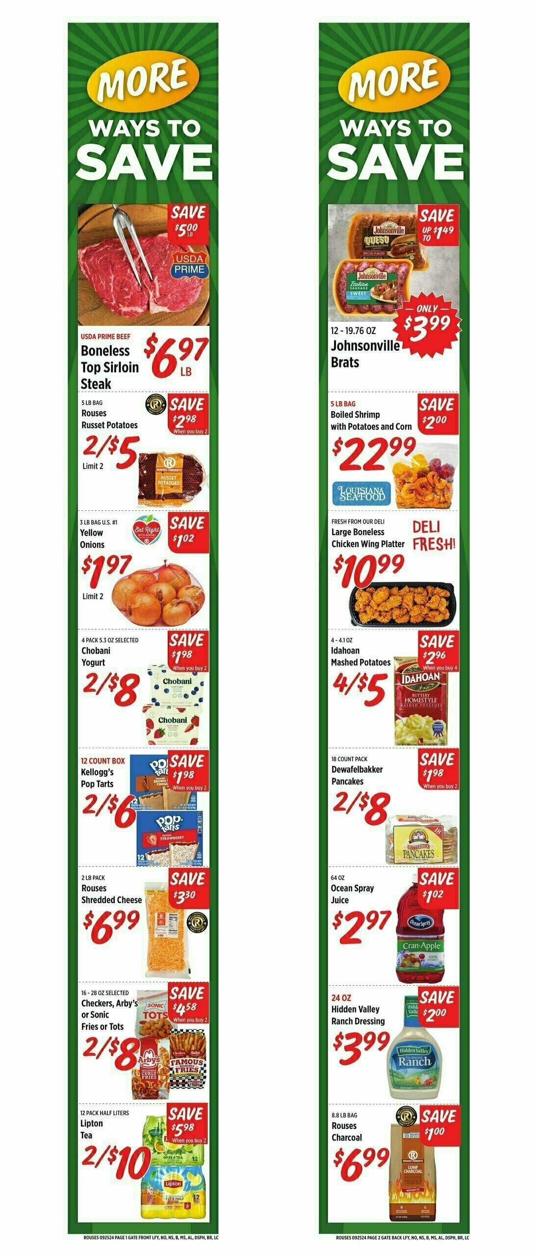 Rouses Markets Weekly Ad from September 25