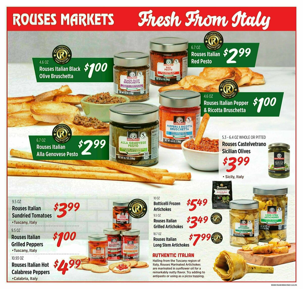 Rouses Markets Monthly Ad Weekly Ad from October 2