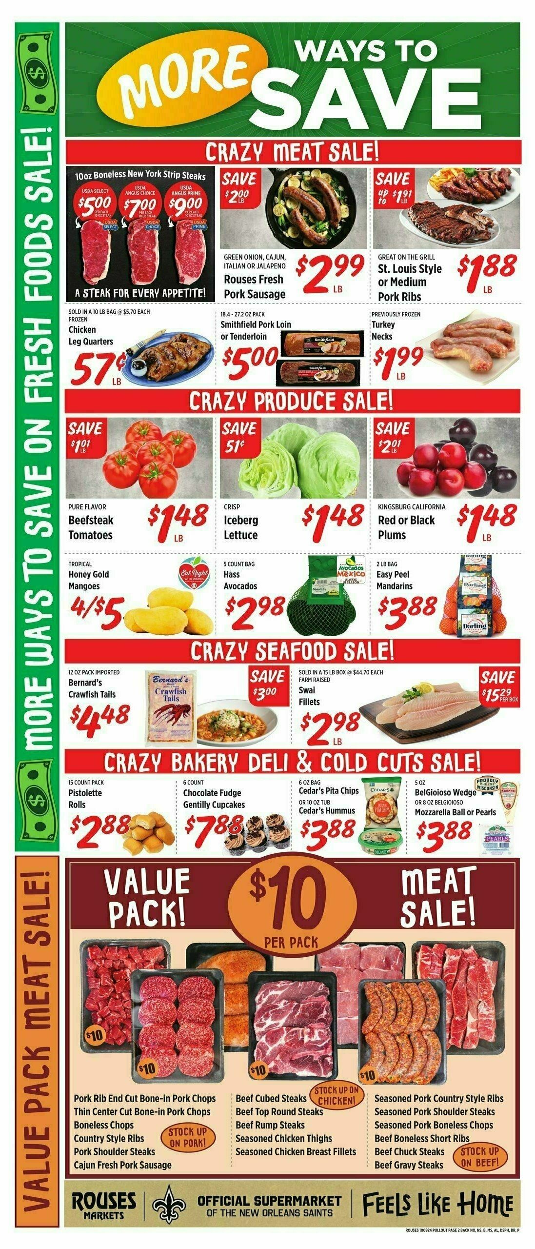 Rouses Markets Weekly Ad from October 9