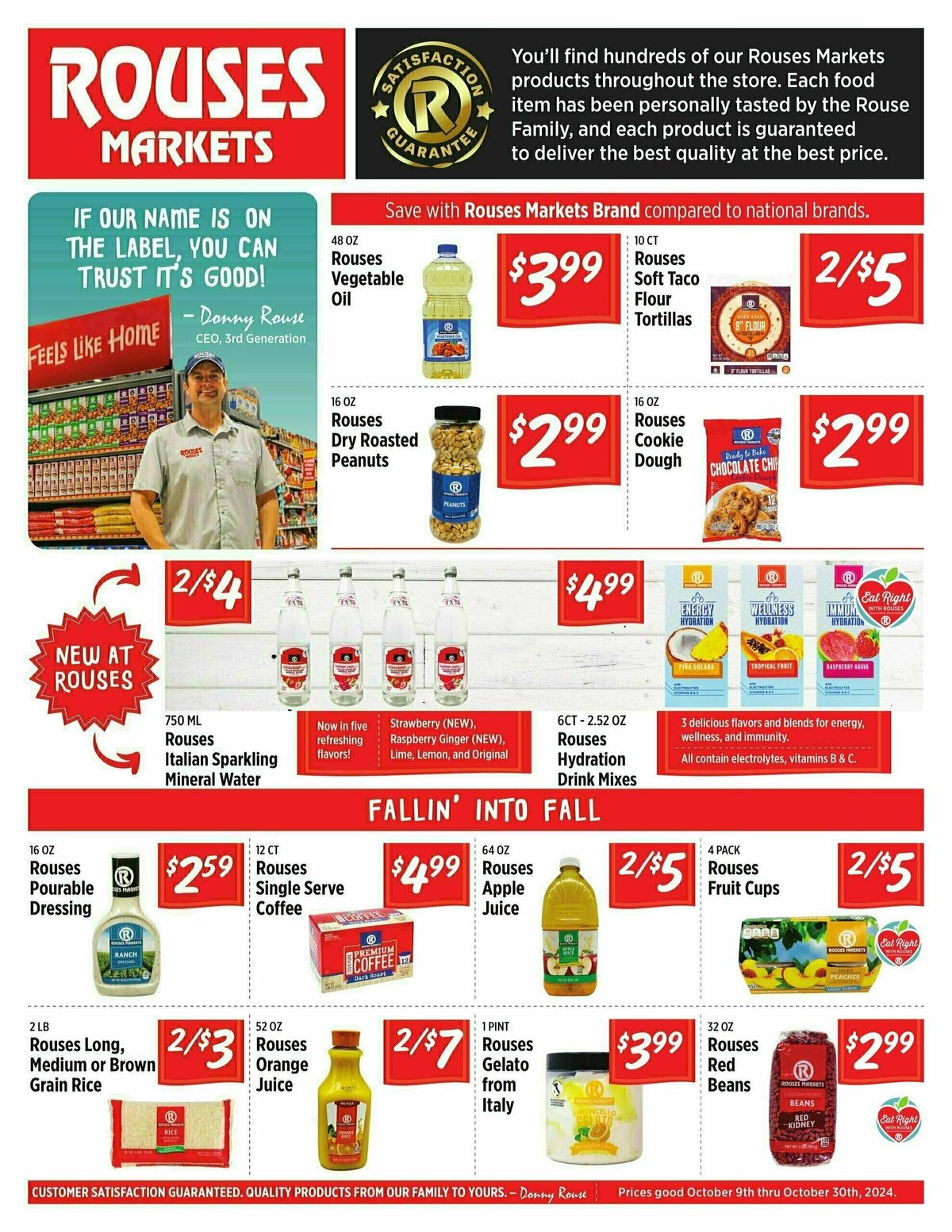 Rouses Markets Eat Right Savings Weekly Ad from October 10