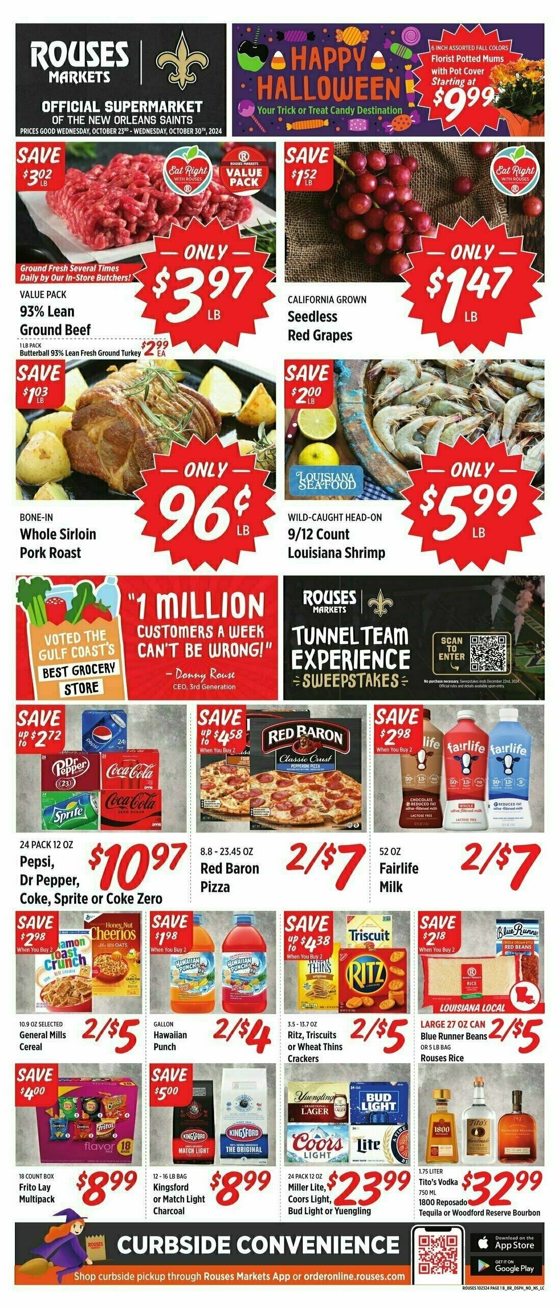 Rouses Markets Weekly Ad from October 23