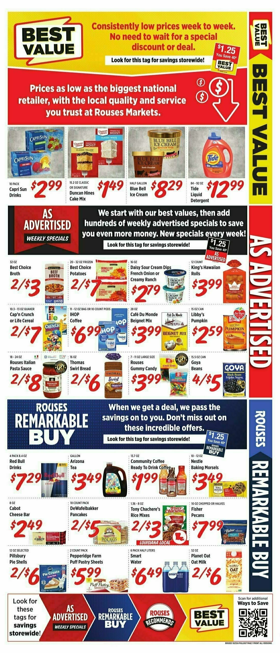 Rouses Markets Weekly Ad from October 23