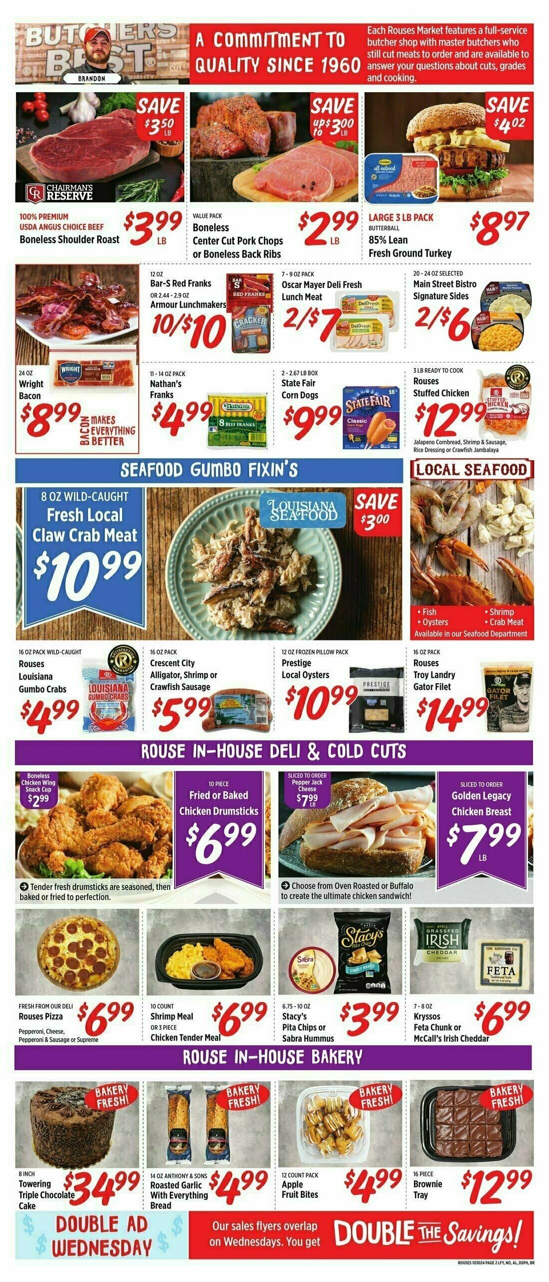 Rouses Markets Weekly Ad from October 30