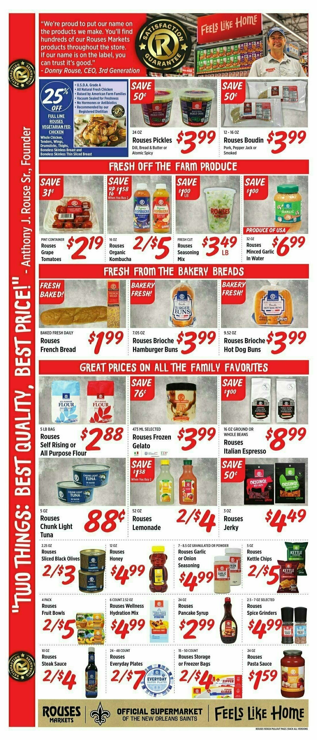 Rouses Markets Weekly Ad from October 30