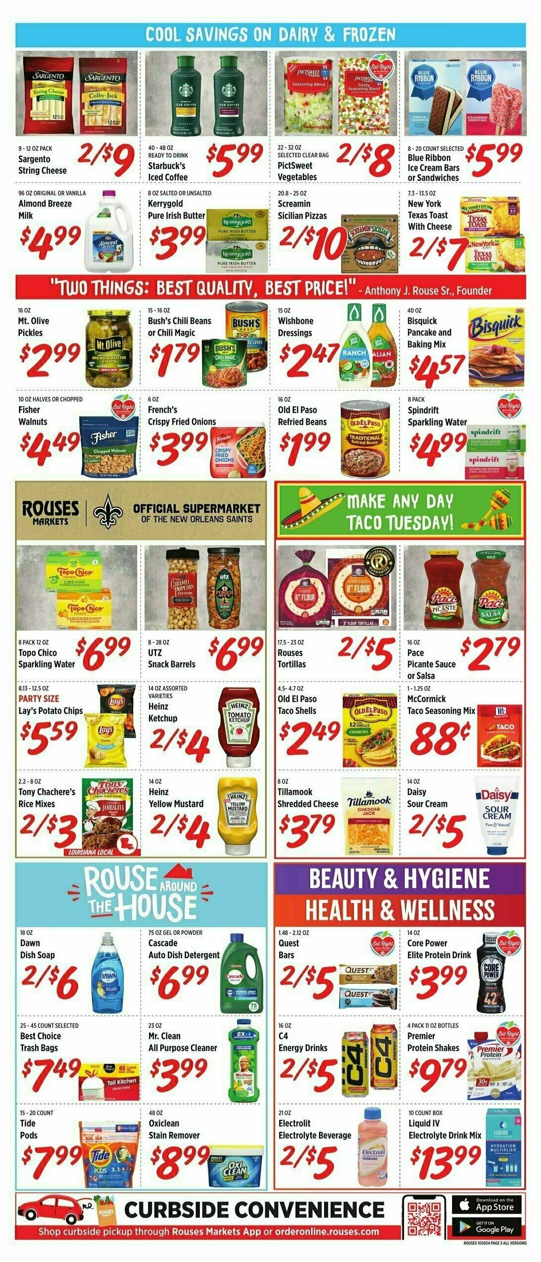 Rouses Markets Weekly Ad from October 30